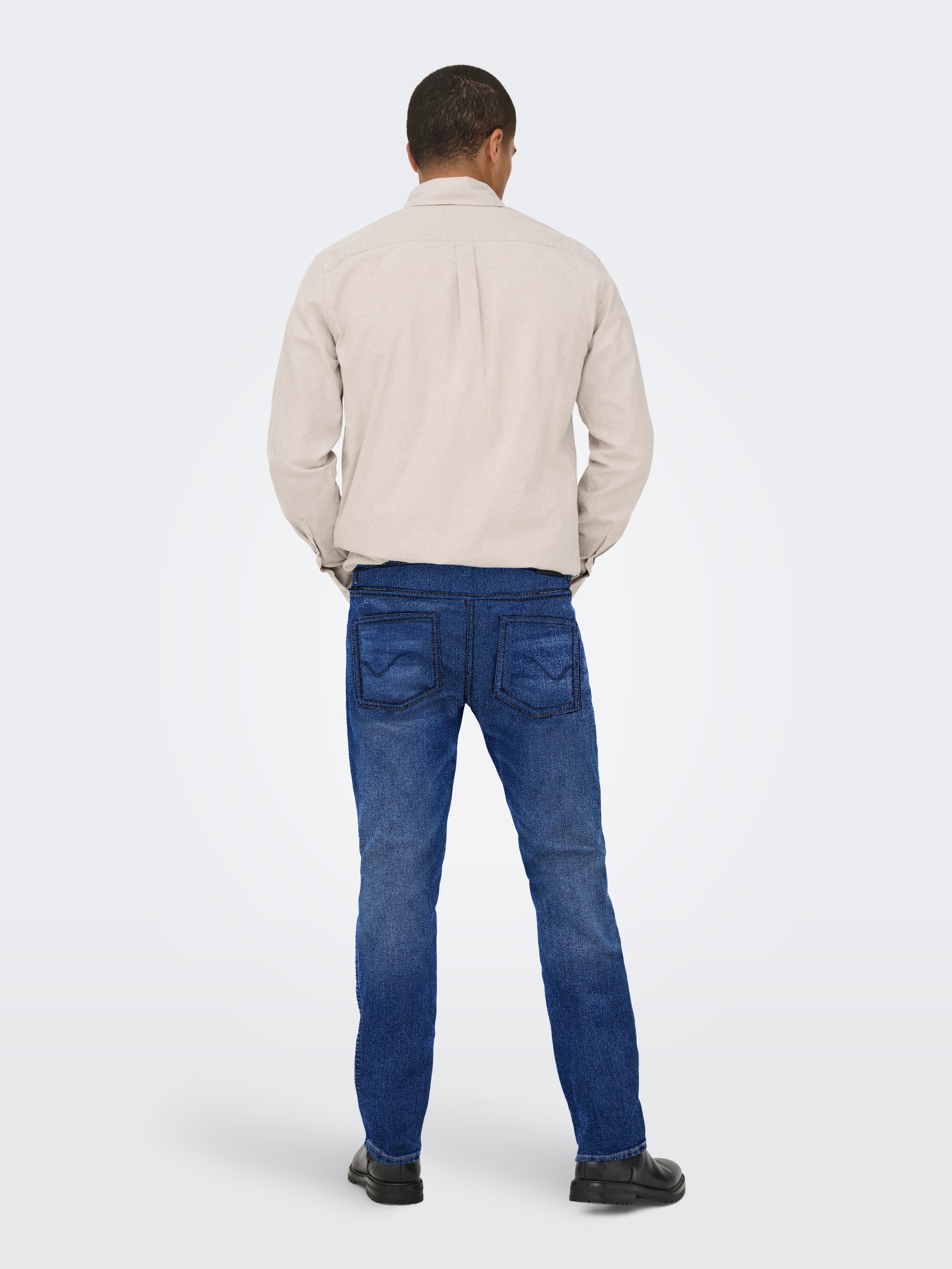 ONLY & SONS Regular-fit-Jeans "ONSWEFT REG. JAX BOX PIM DNM" günstig online kaufen