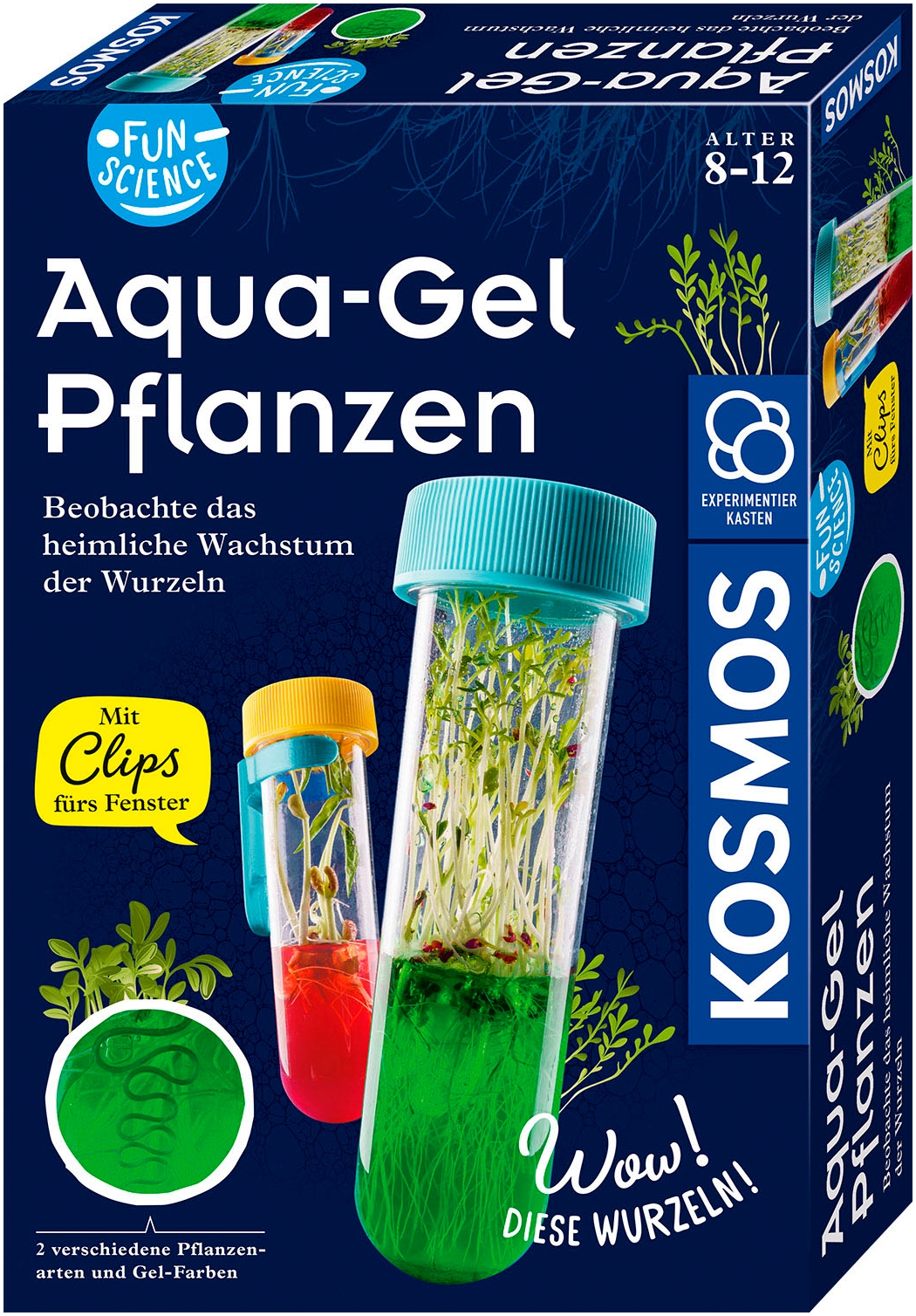 Kosmos Experimentierkasten »Fun Science Aqua-Gel Pflanzen«, Made in Germany