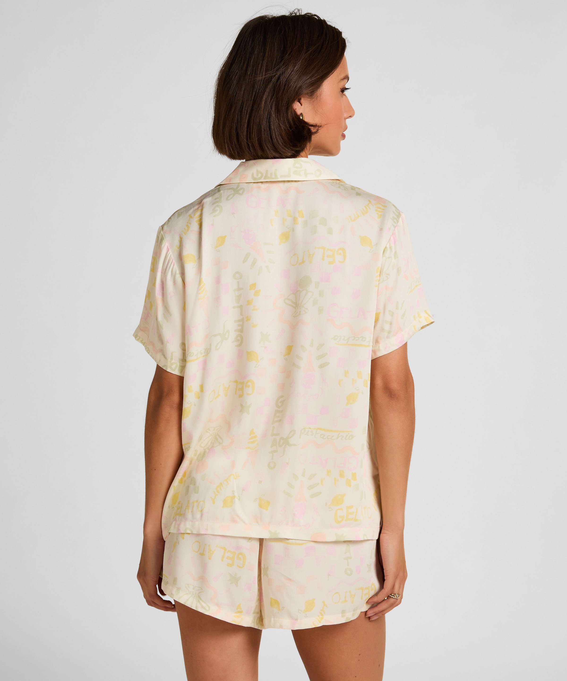 Hunkemöller Pyjama »Satinjacke«