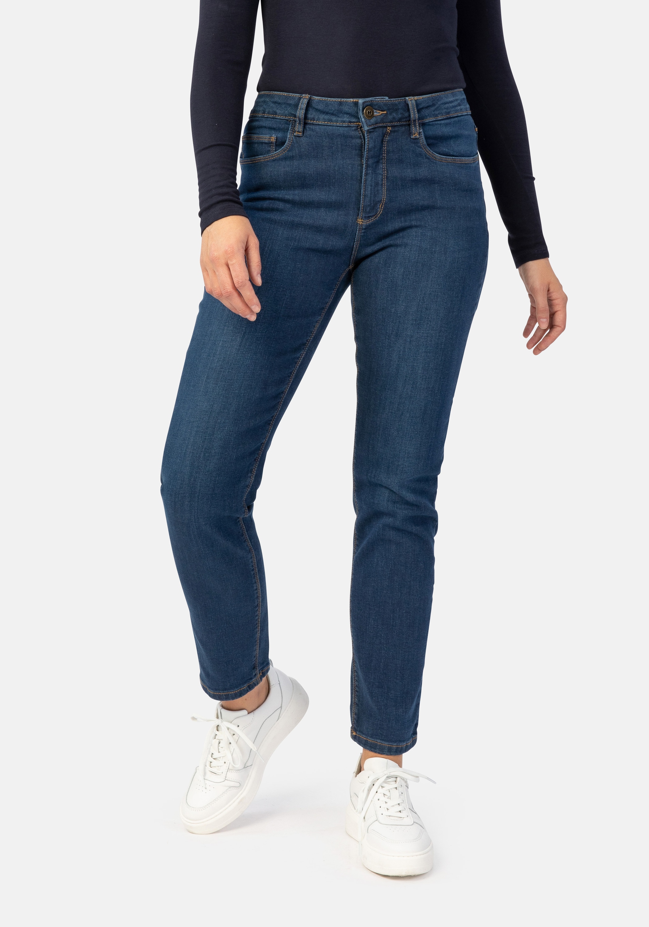 STOOKER WOMEN 5-Pocket-Jeans "Zermatt Denim Straight Fit Jeans" Straight Fi günstig online kaufen