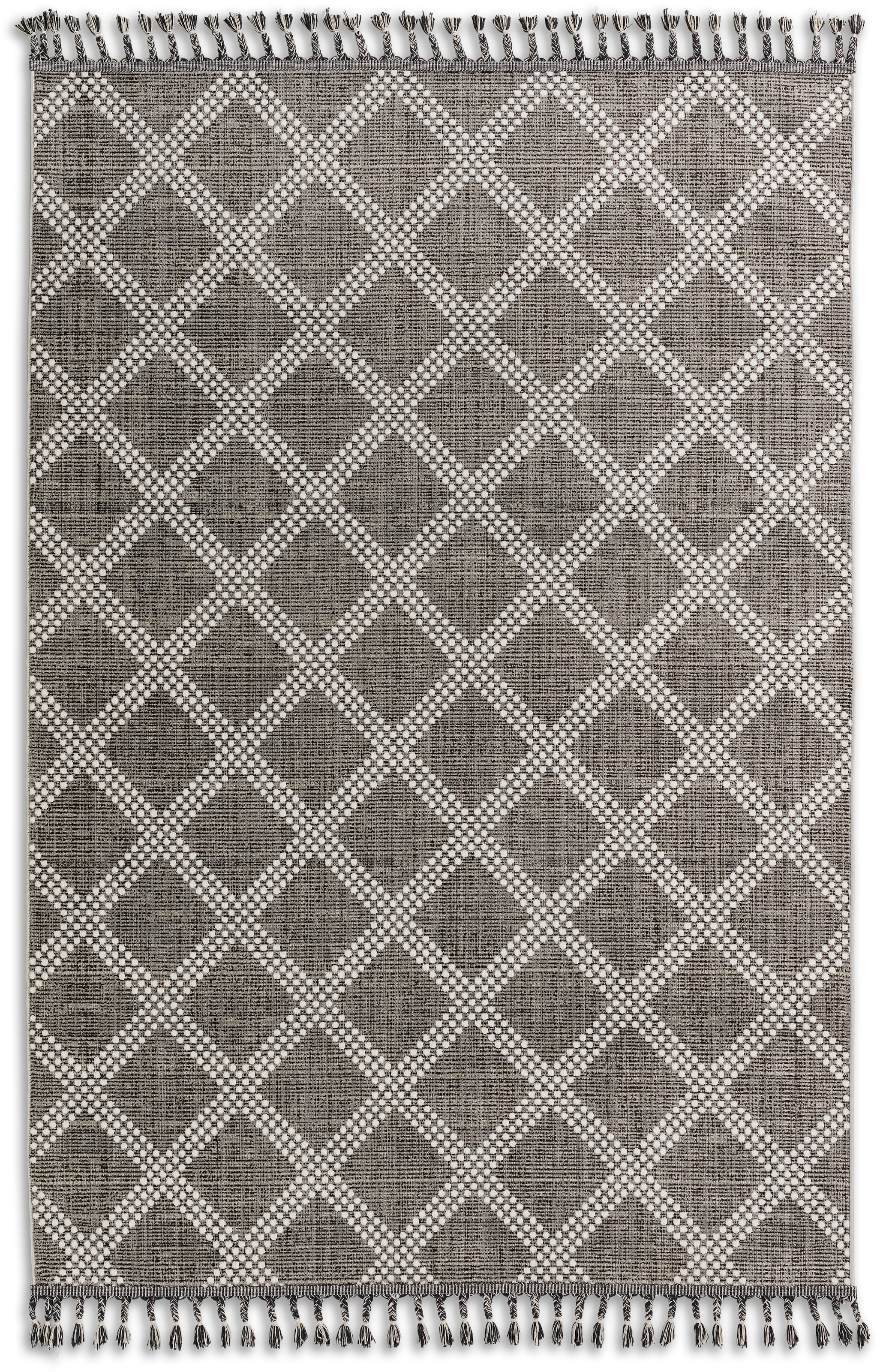 ASTRA Teppich »Ravenna 6634 eleganter rechteckig, kaufen | Kurzflorteppich BAUR mit 222«, Fransen