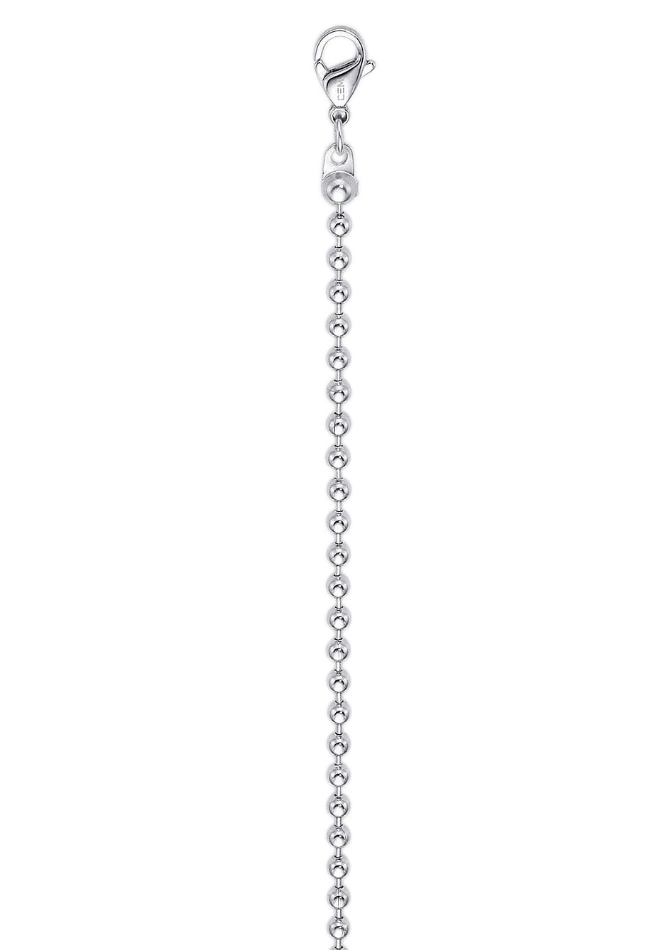 Firetti Edelstahlkette »Schmuck Geschenk in Kugelkettengliederung, 3,0 mm breit«, Made in Germany