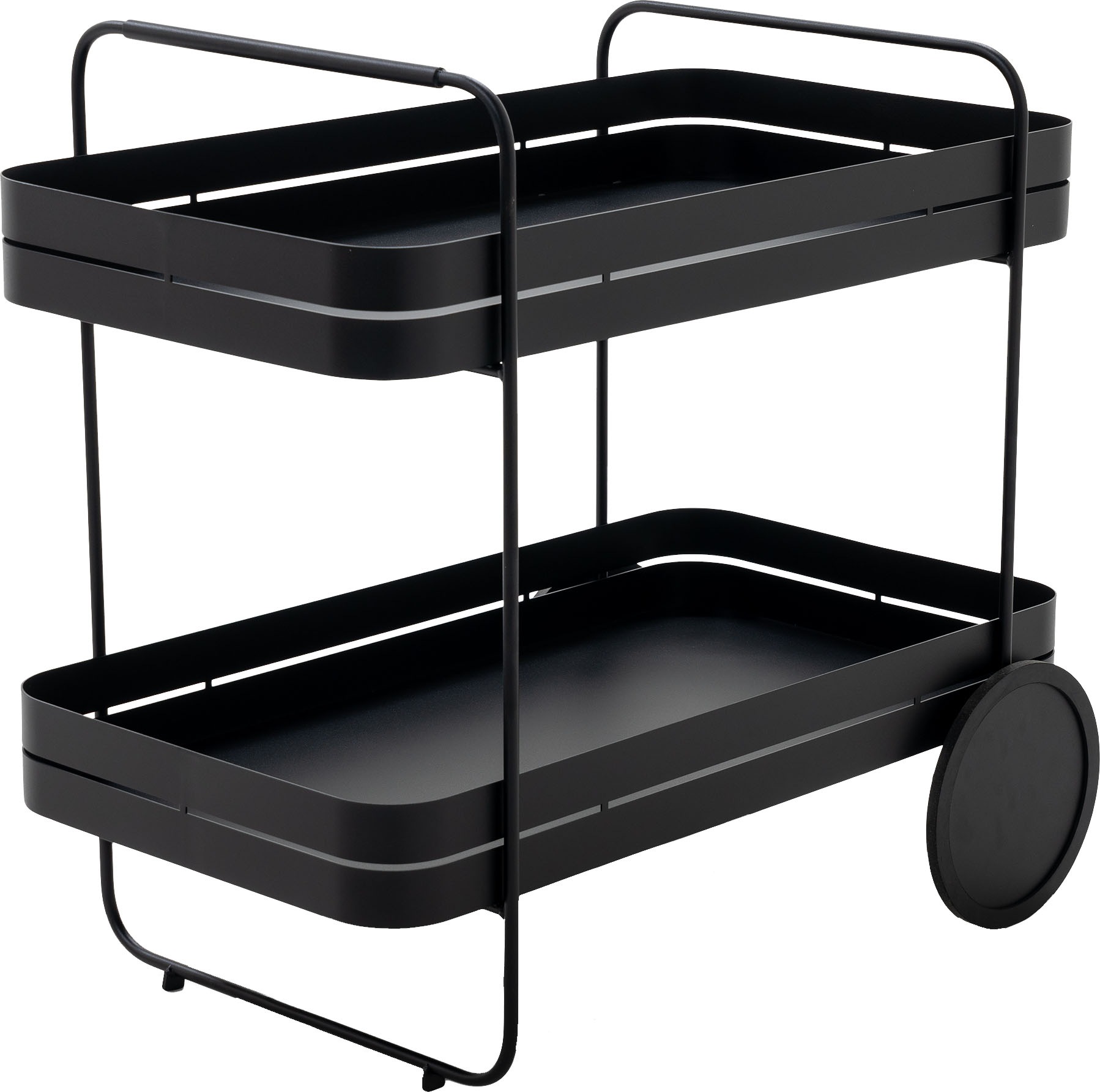 Thumbnail - Spinder Design Servierwagen "GIN & TROLLY" 1 Stk. tlg. Servierwagen aus Stahl mit Gummirädern