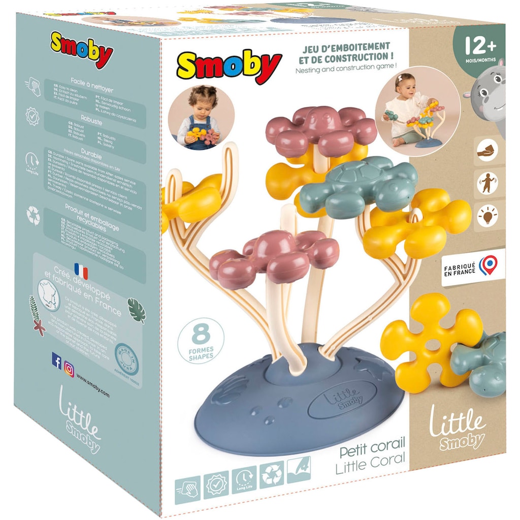 Smoby Steckspielzeug »Formsteckspiel Koralle«