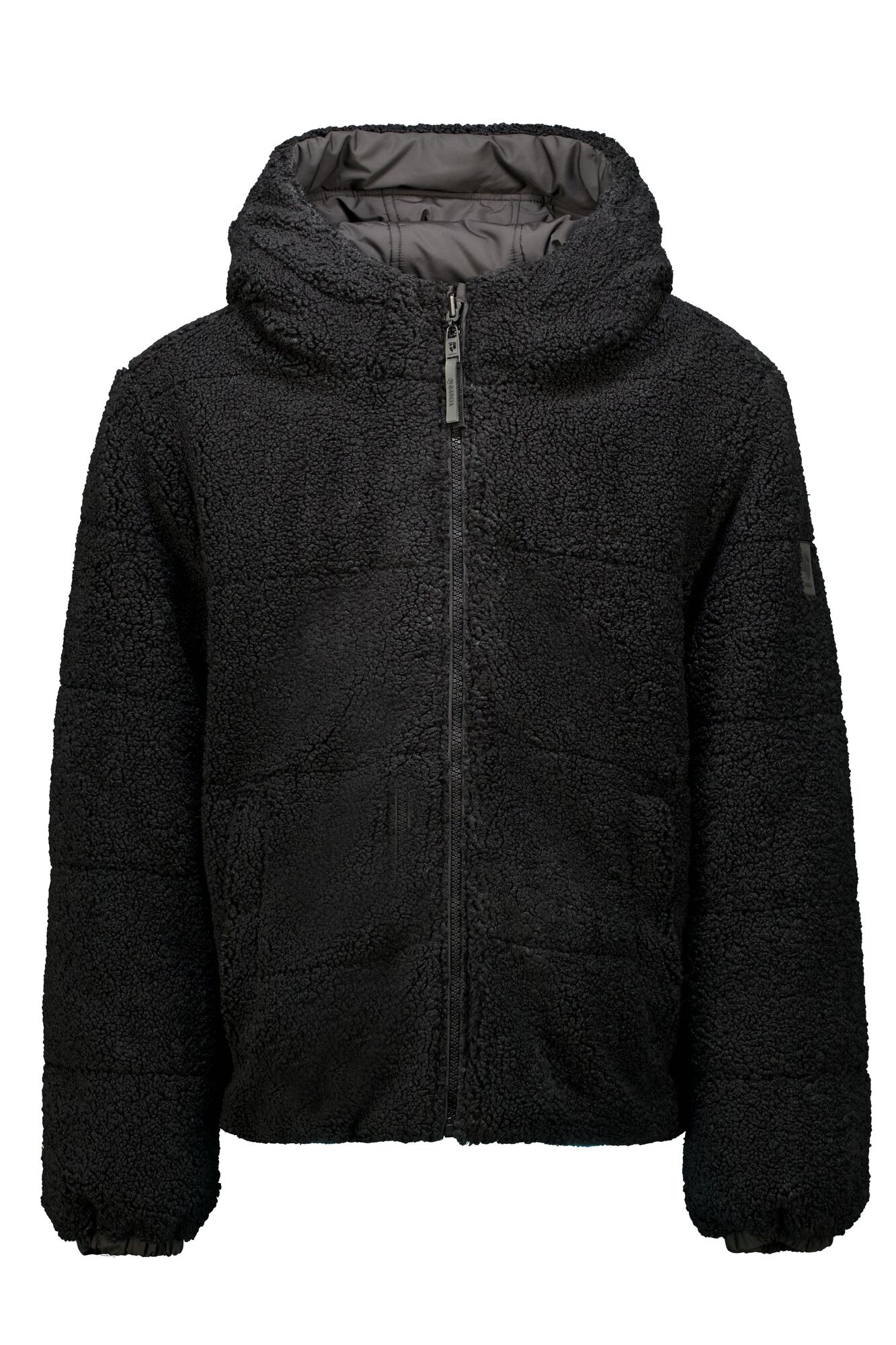 Garcia Outdoorjacke mit Kapuze mit Teddy-Fell for BOYS