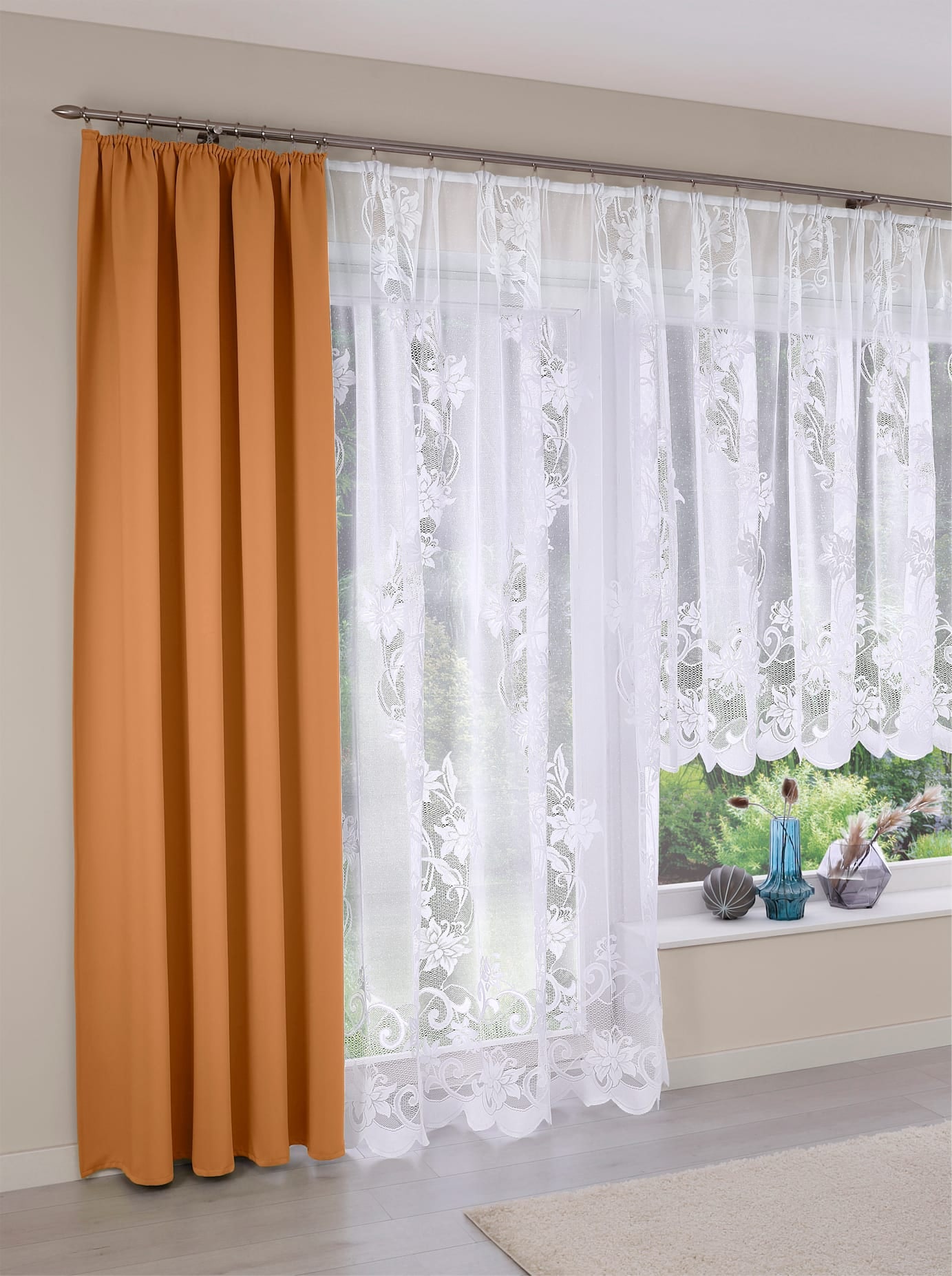 Gardine Faltenband 1 tlg. günstig online kaufen