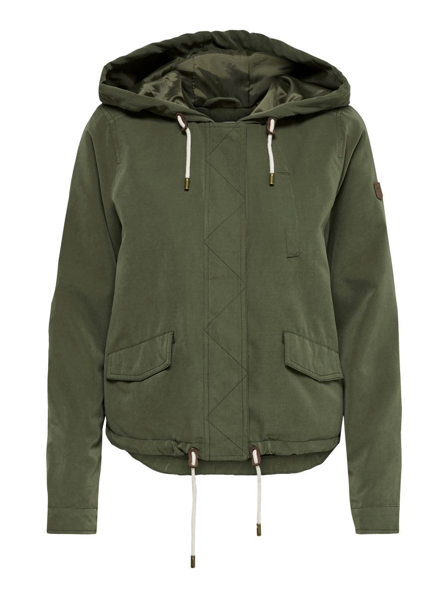 ONLY Parka »ONLSKYLAR HOOD SPRING JACKET CC OTW«, mit Kapuze