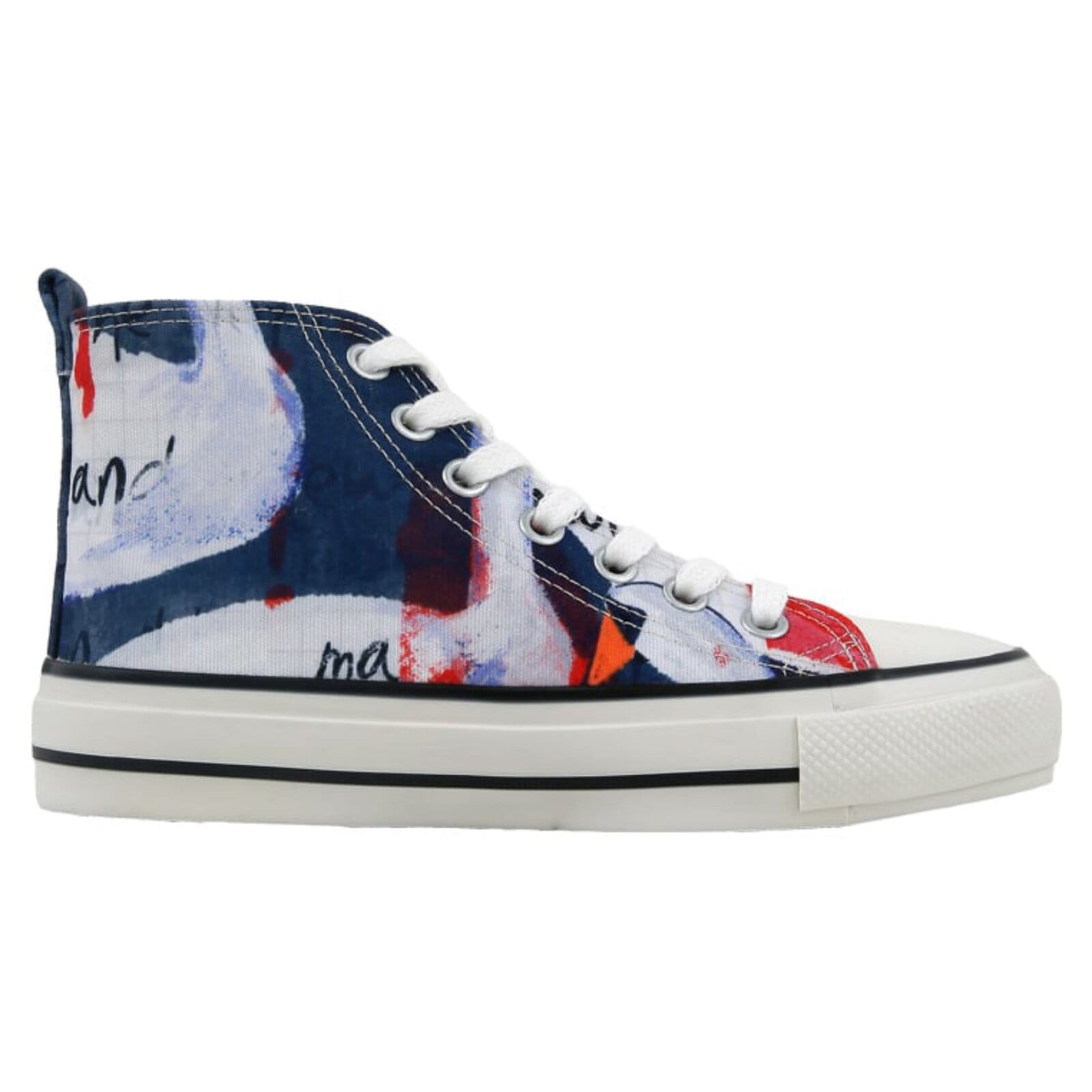 DOGO Sneaker »Lyra High-Top Sneaker Swan And Raven«, Handgefertigt