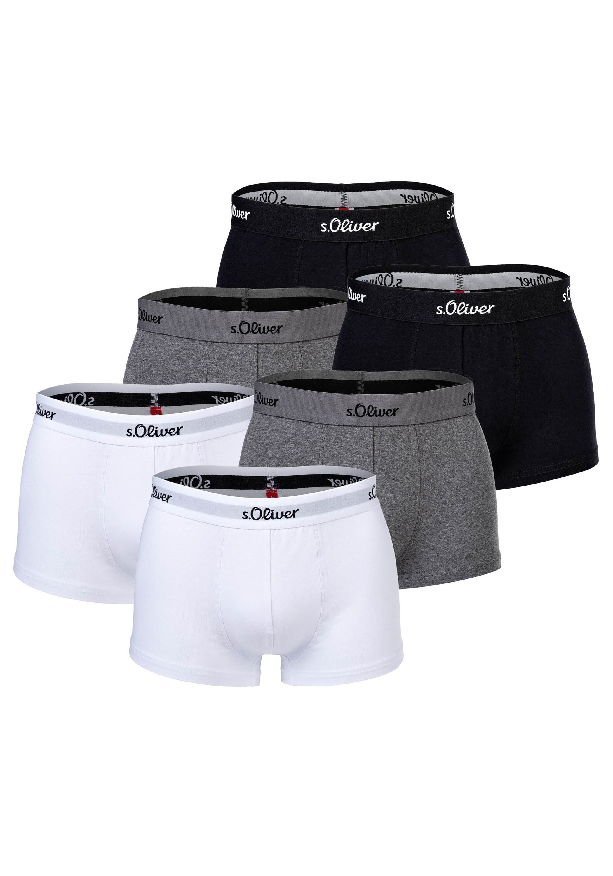 s.Oliver Boxershorts "Boxershort 6er Pack" günstig online kaufen