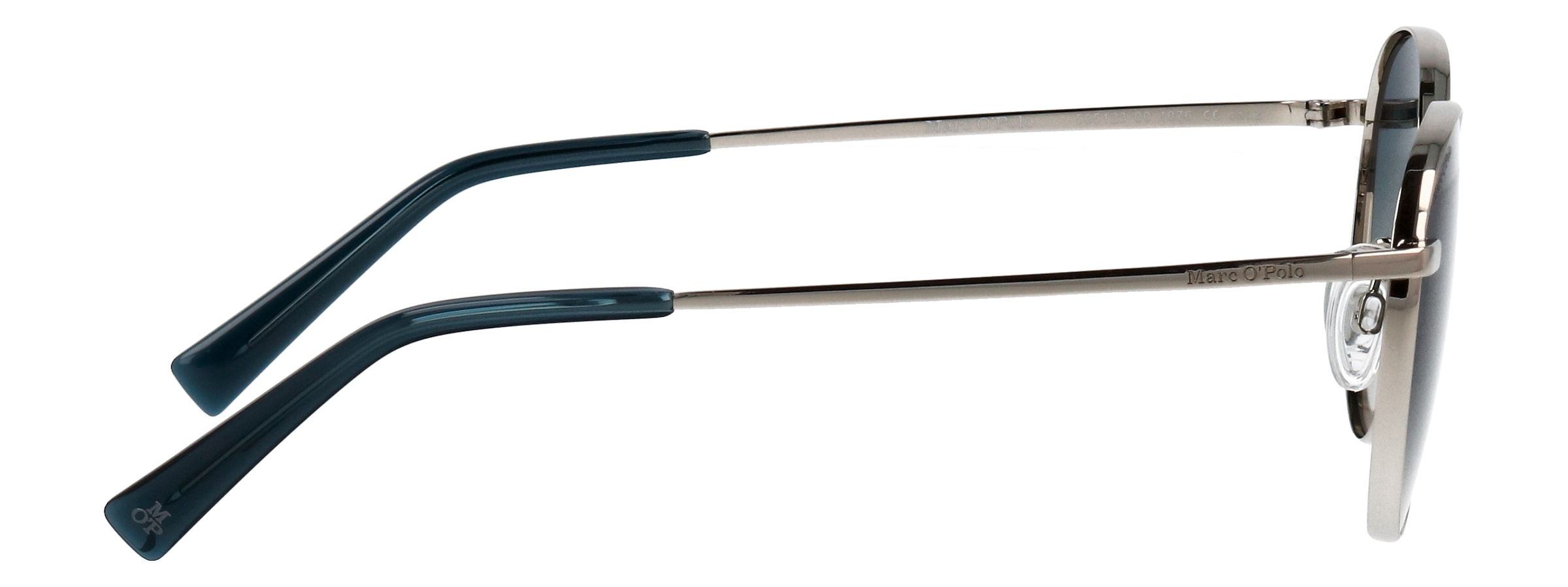 Marc O'Polo Sonnenbrille »Modell 505123« Form Panto, Logoschriftzug auf Bügel, Metallfassung
