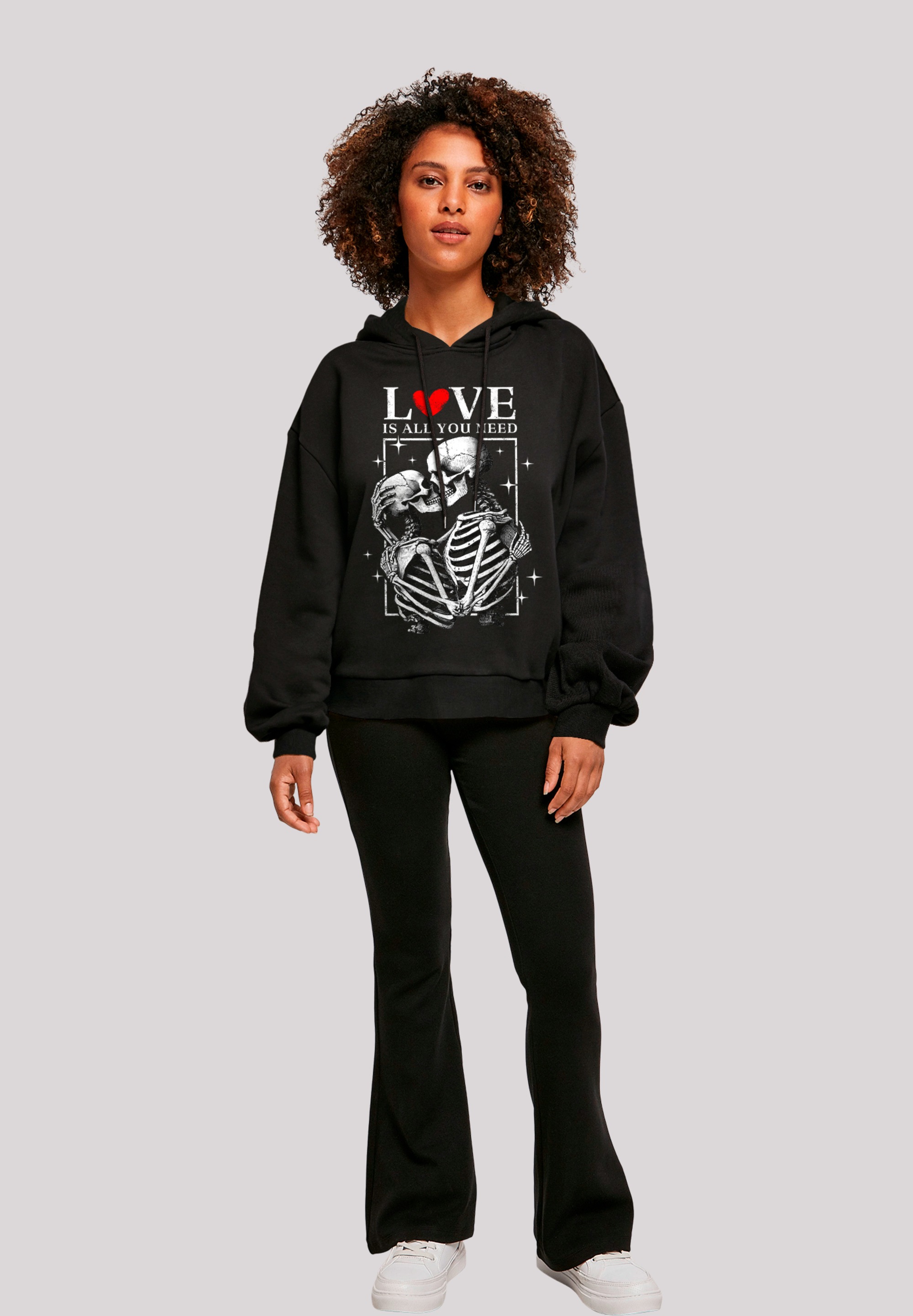 F4NT4STIC Sweatshirt »Love is all you need«, Premium Qualität