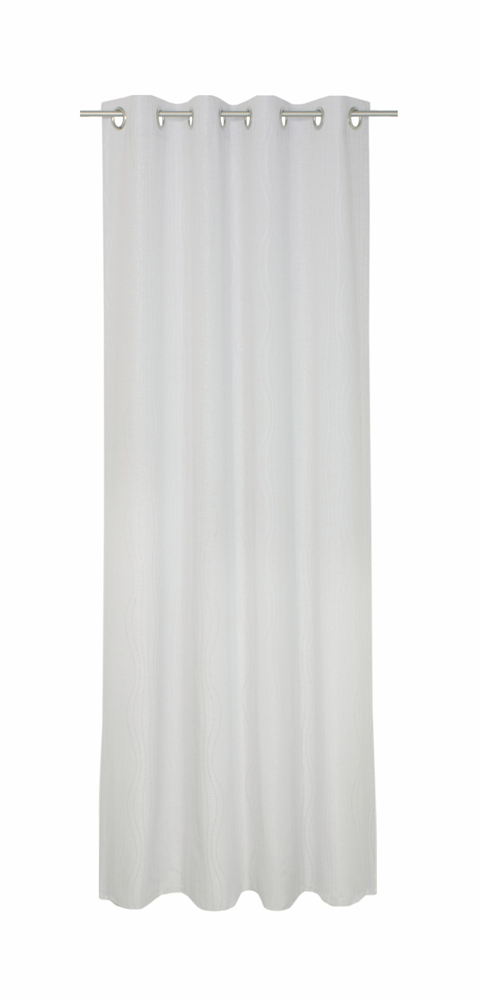 Wirth Vorhang "RICCIA" Ösen 1 Stk. tlg. günstig online kaufen