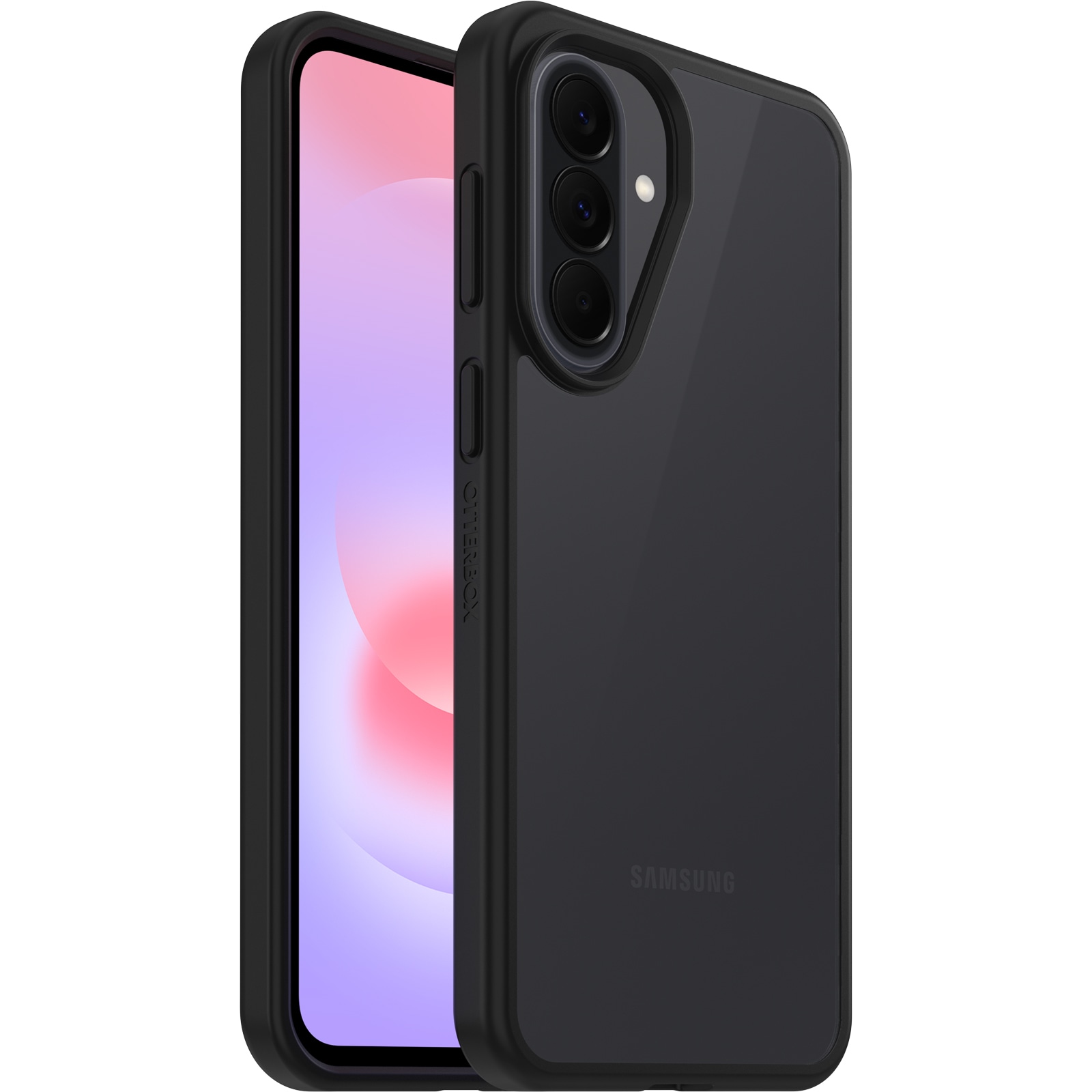 OTTERBOX Handyhülle "React Series für Samsung Galaxy A37 5G", Smartphonestransparent, schwarz, Hüllen, Backcover, Schutzh ülle, Handyschutzhülle,