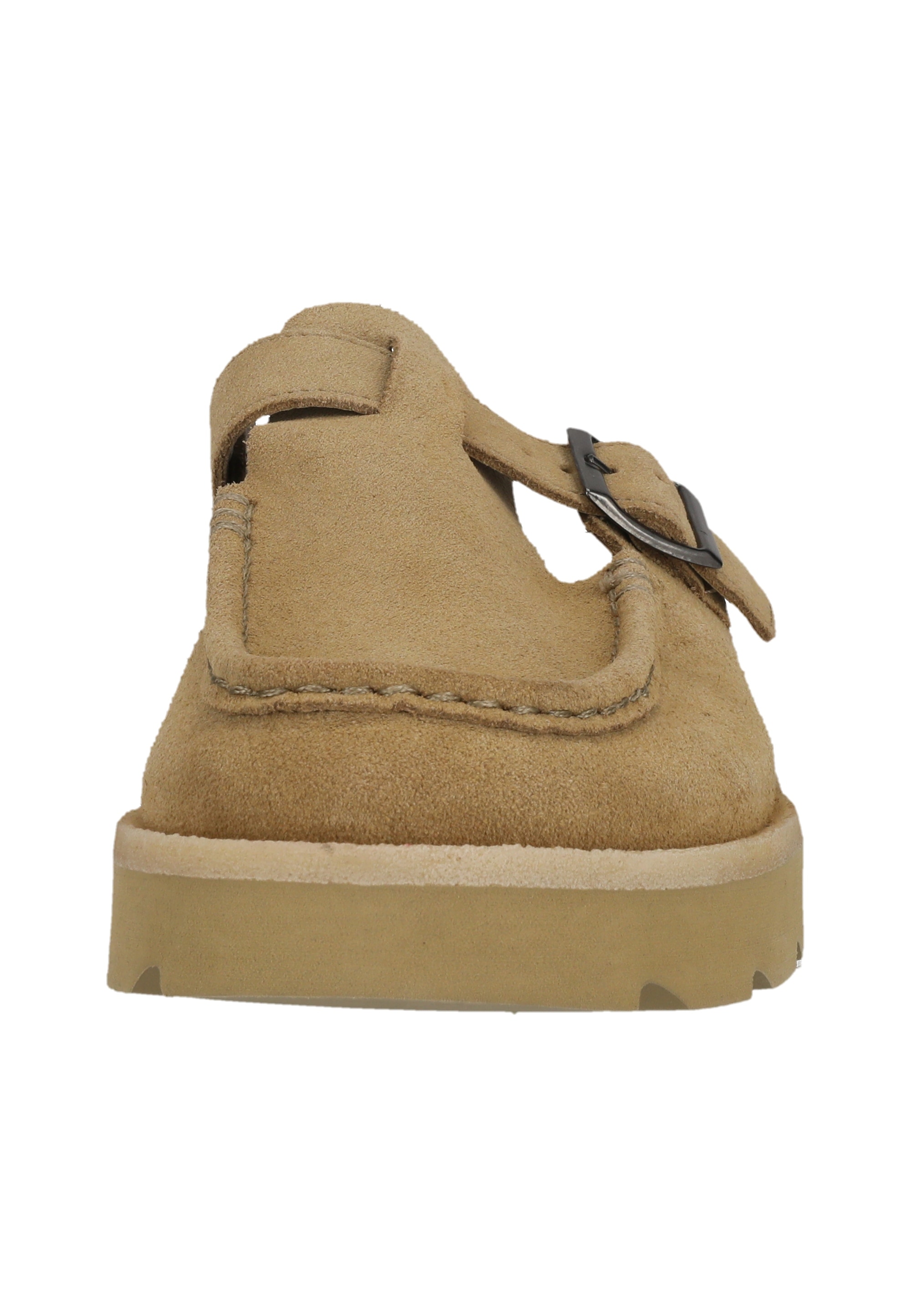 Clarks Pantolette »Meare Mocc«  mit antiker Schnallenverzierung