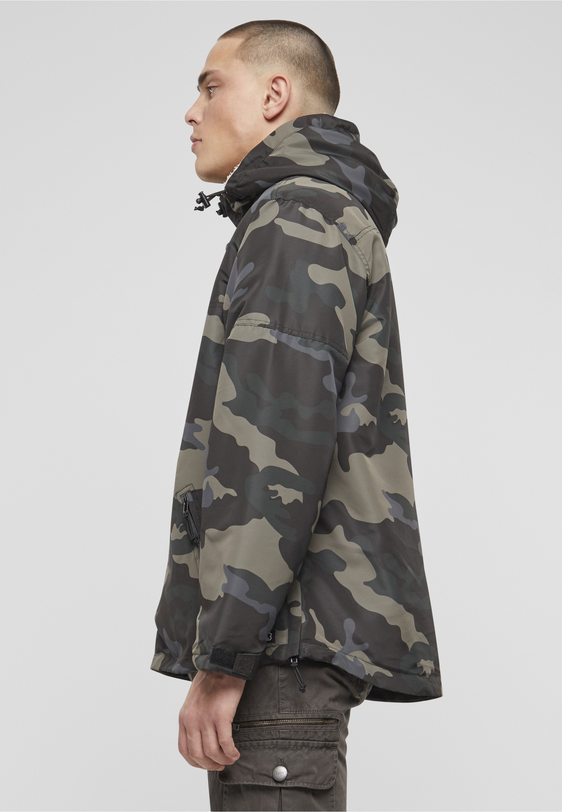 Brandit Allwetterjacke »Brandit Herren Windbreaker Sherpa« 1 Stk. tlg. mit Kapuze