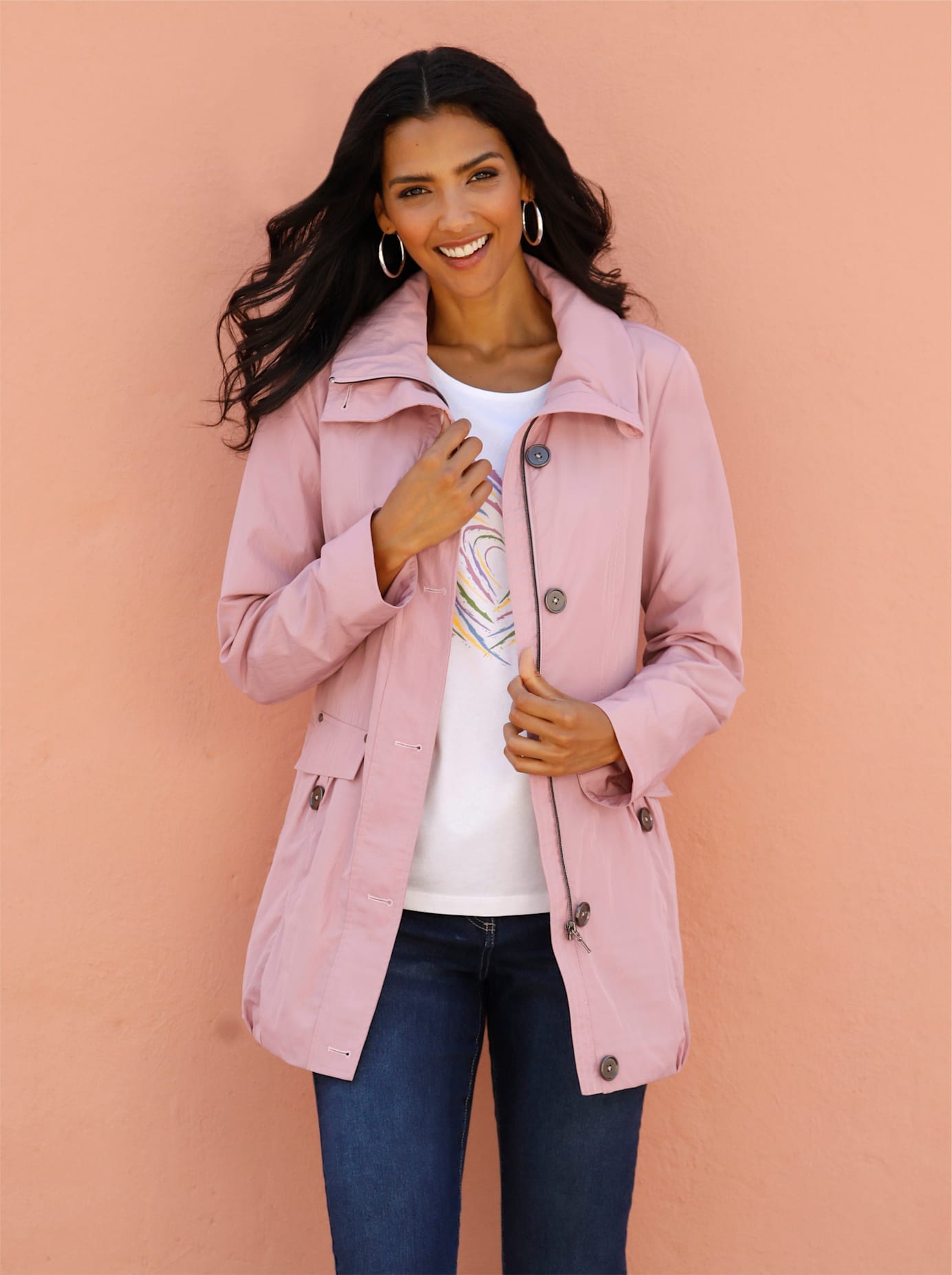 Classic Basics Langjacke ohne Kapuze günstig online kaufen