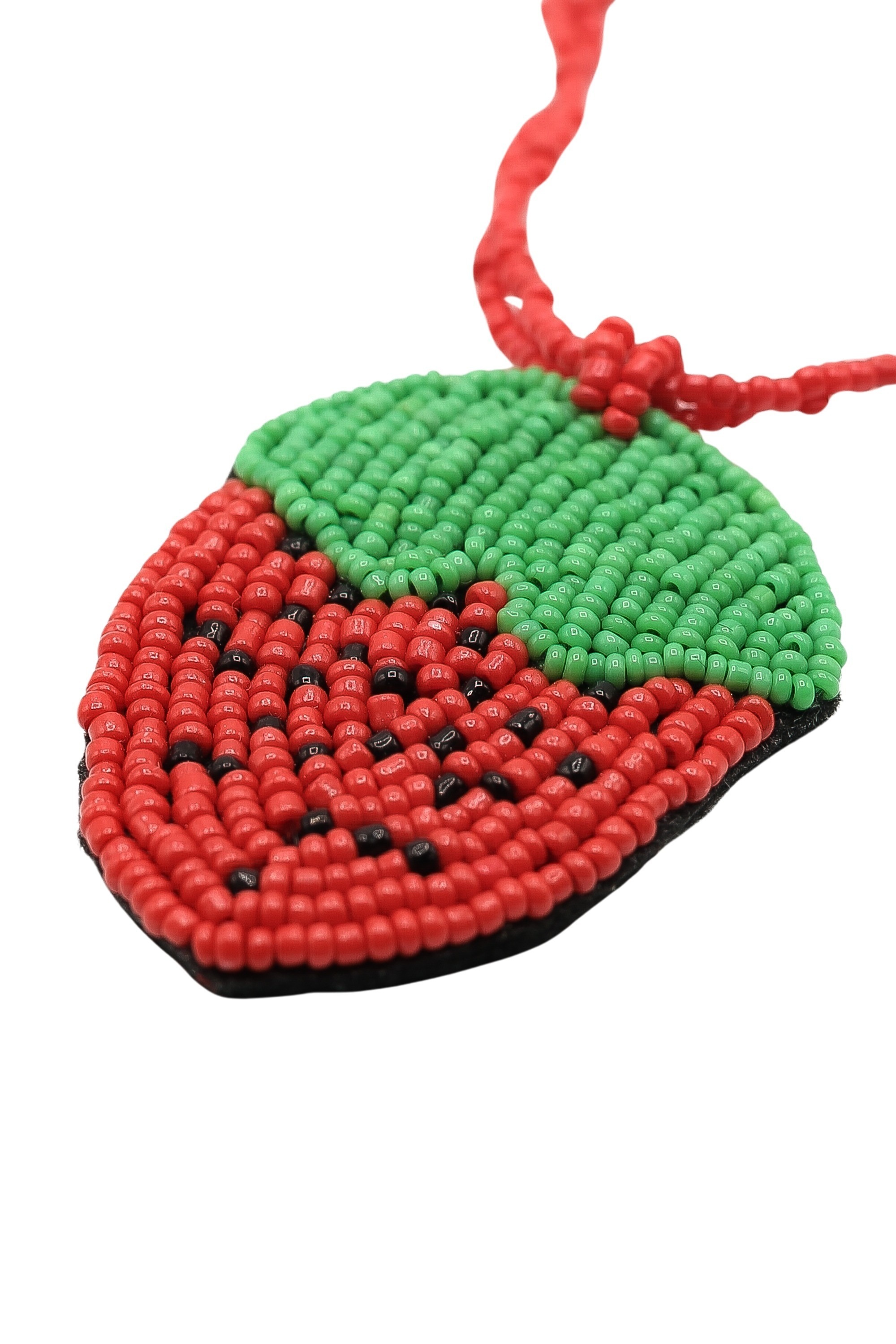 COLLEZIONE ALESSANDRO Kette mit Anhänger »Strawberry«, mit echten Glasperlen