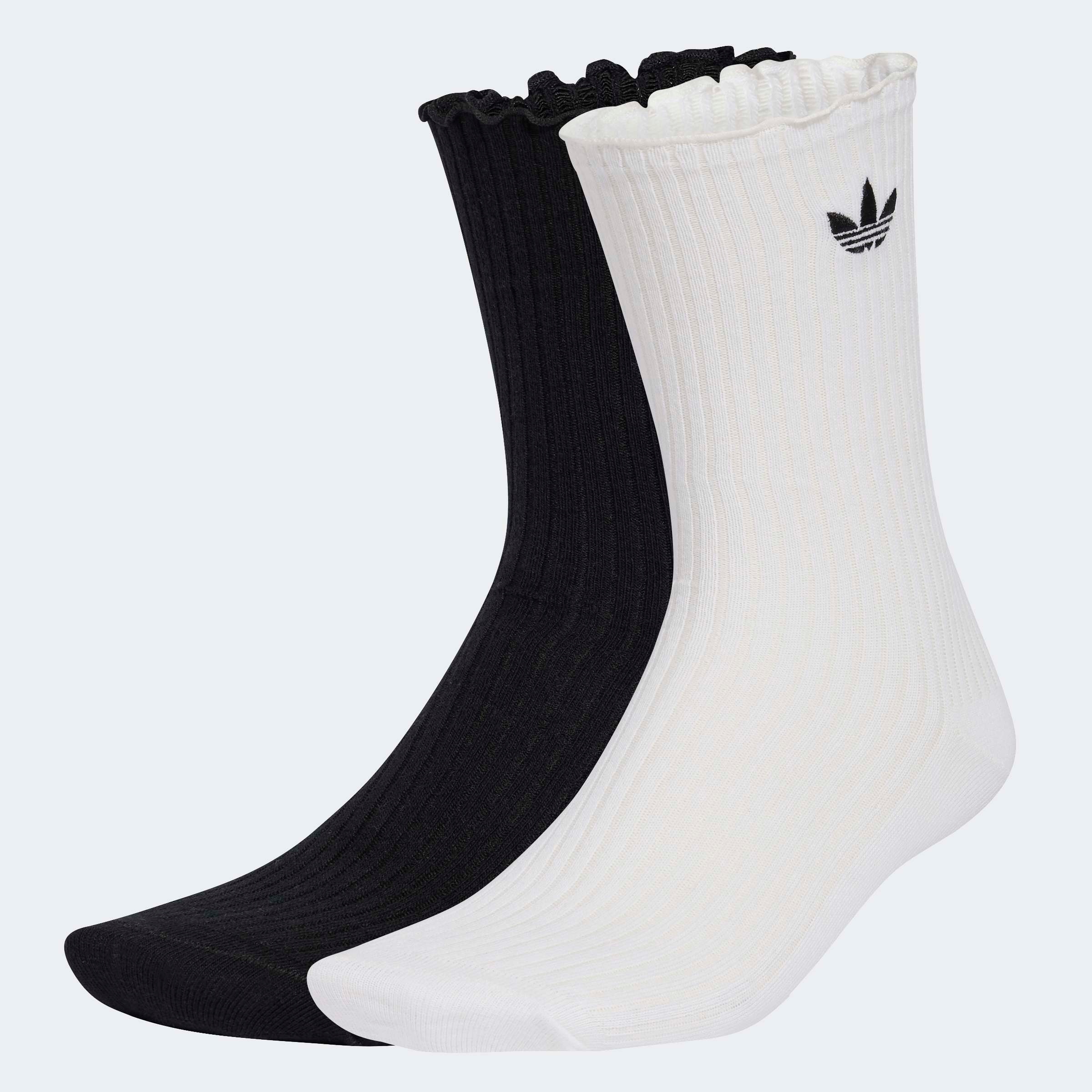 adidas Originals Sportsocken »RUFFLE CR S 2P« 2 Paar tlg. für Erwachsene, im praktischen 2er-Set