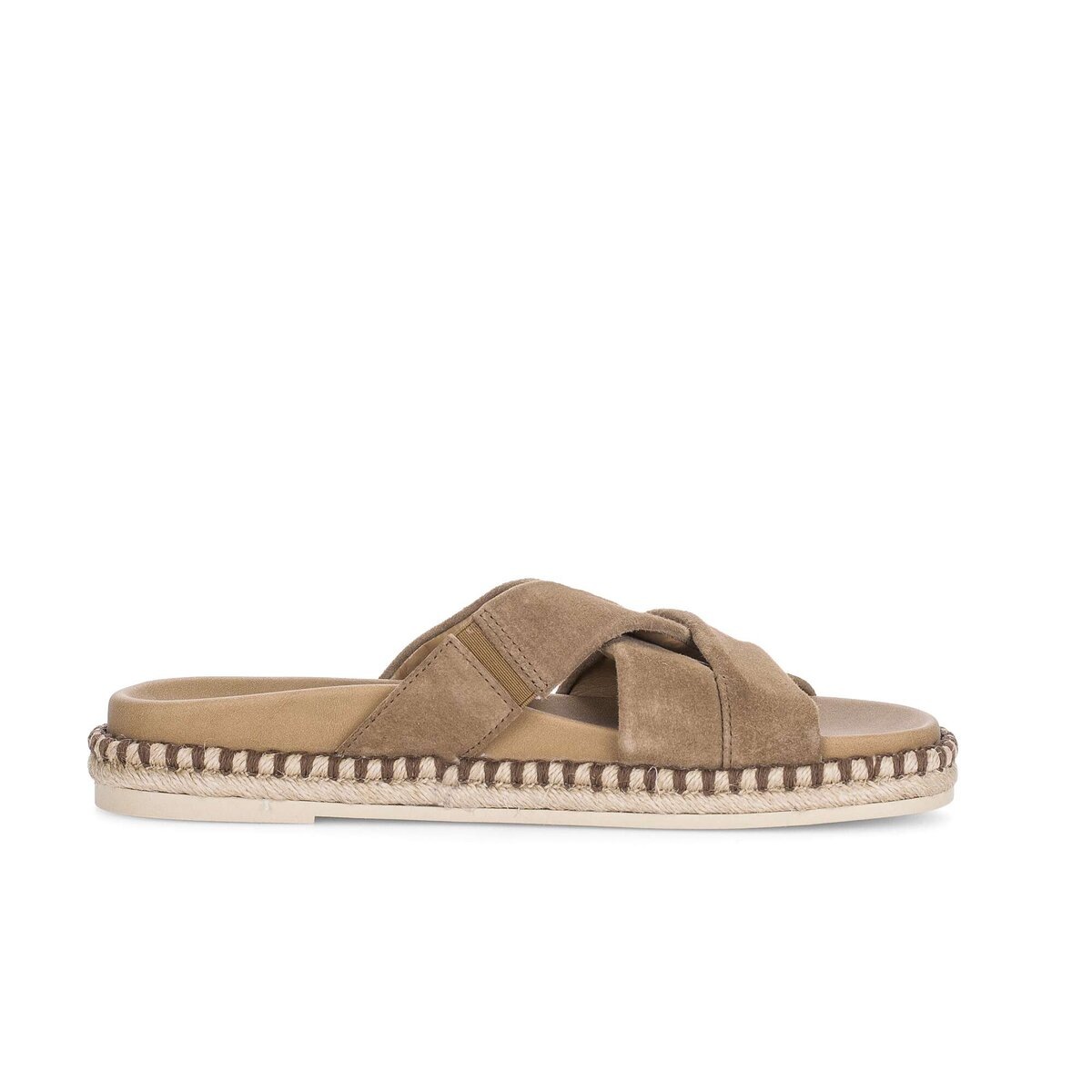Pantolette GABOR "Pantolette", Damen, Gr. 43, braun, Schuhe Pantolette 5