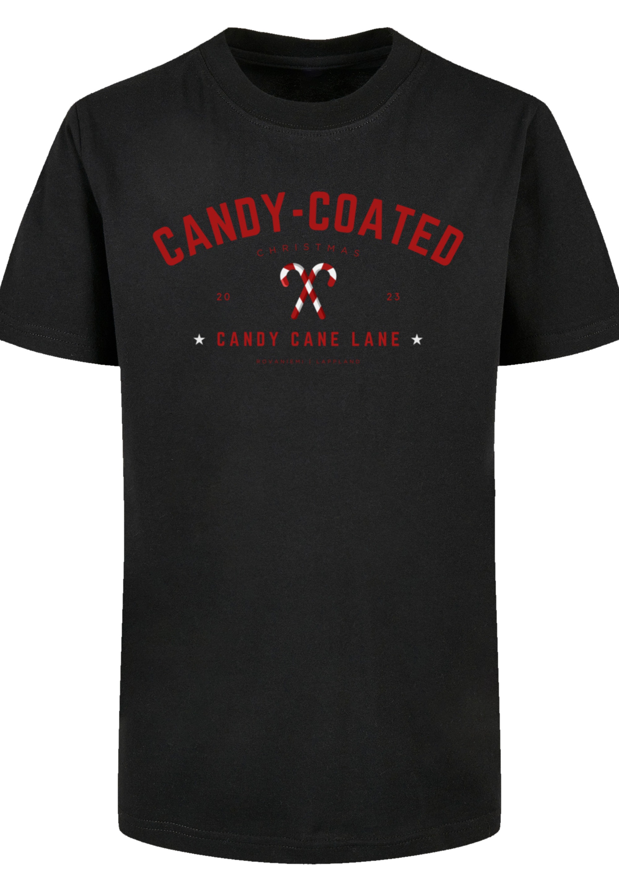 Logo Geschenk, Christmas«, Coated Candy F4NT4STIC »Weihnachten BAUR Weihnachten, kaufen T-Shirt |
