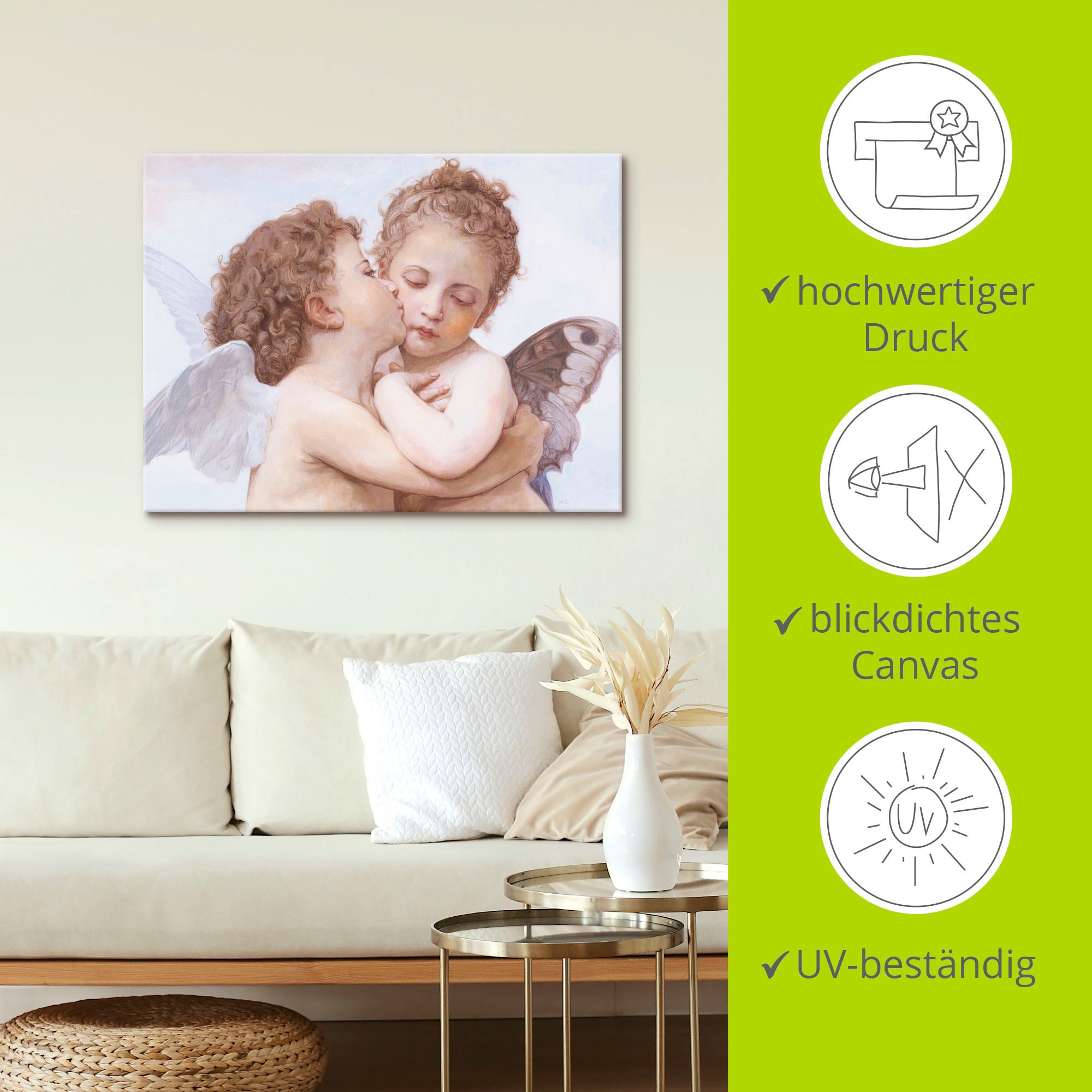 Artland Wandbild »Engel«, Spirituelle Bilder, (1 St.), als Leinwandbild, Poster, Wandaufkleber in verschied. Größen