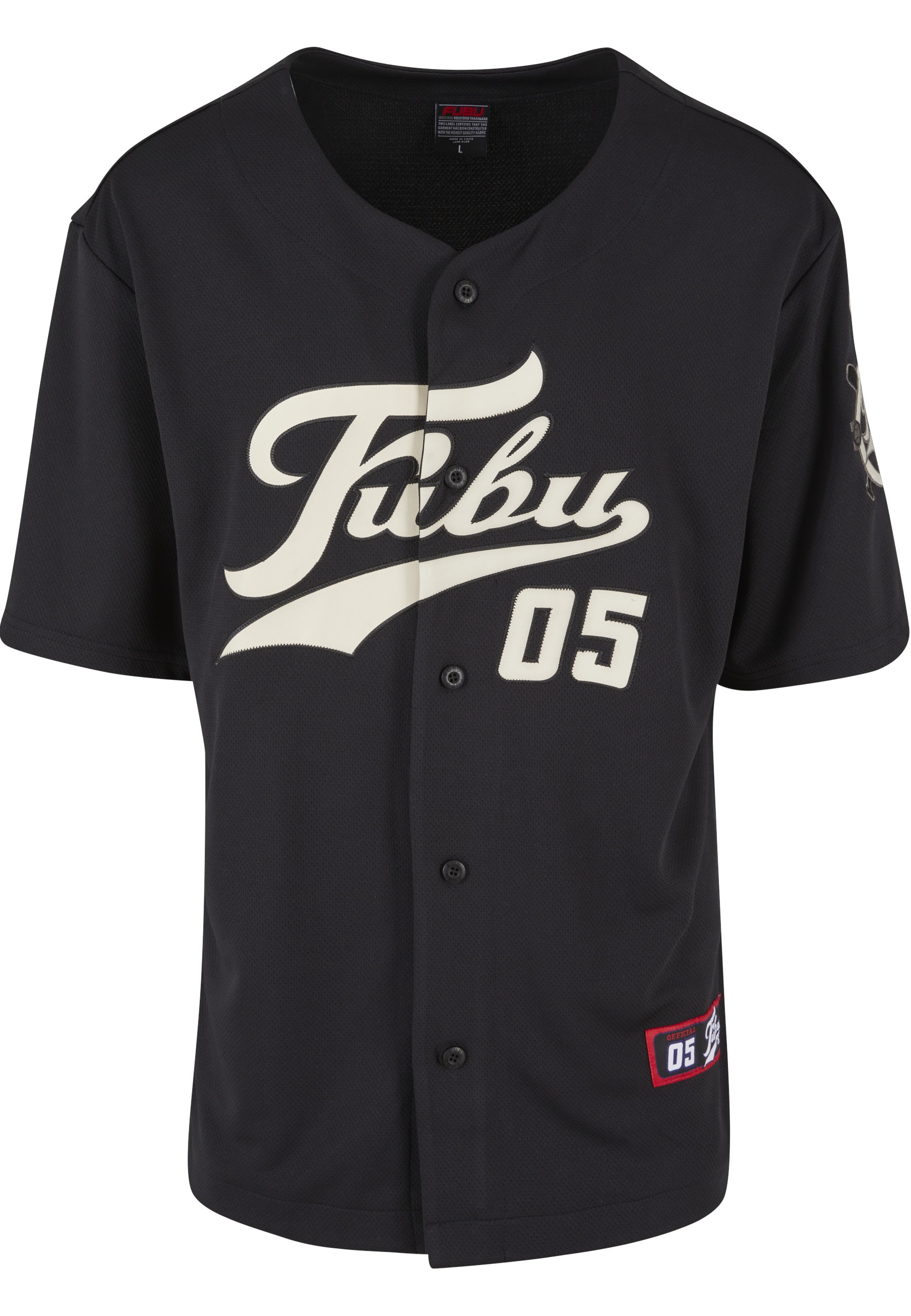 Fubu T-Shirt "Fubu Herren FM241-007-2 Fubu Varsity Baseball Jersey" 1 Stk. günstig online kaufen