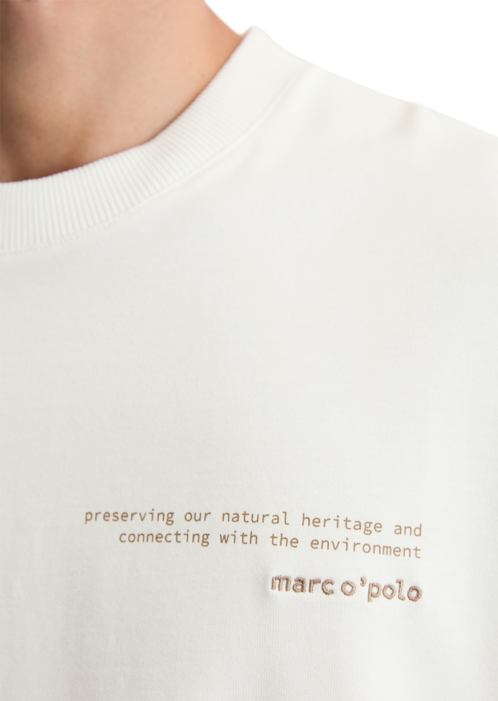 Marc O'Polo T-Shirt »mit großem Rückenprint«
