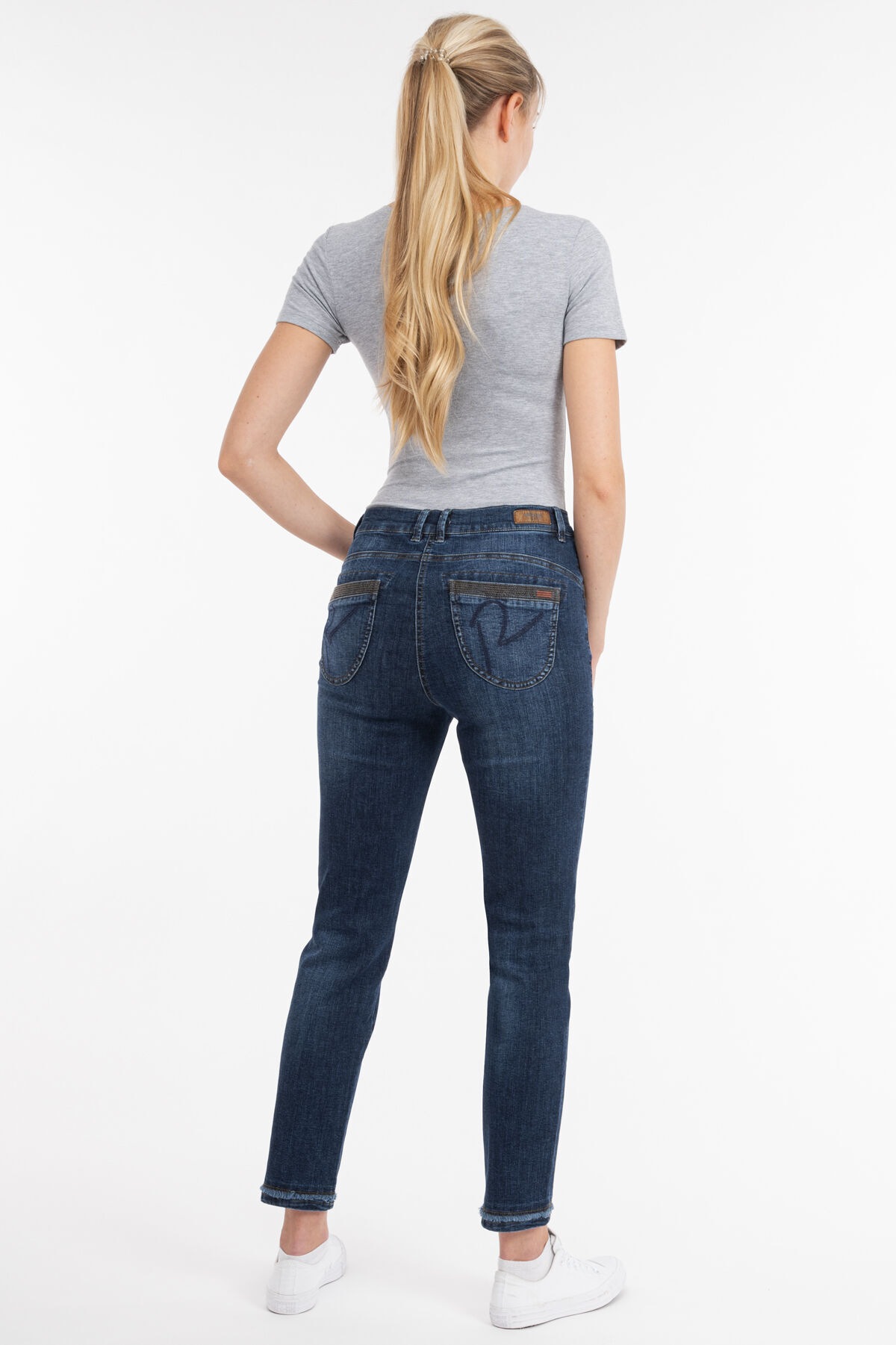 Recover Pants 5-Pocket-Jeans »Ronja«, mit ausgefallenen Details