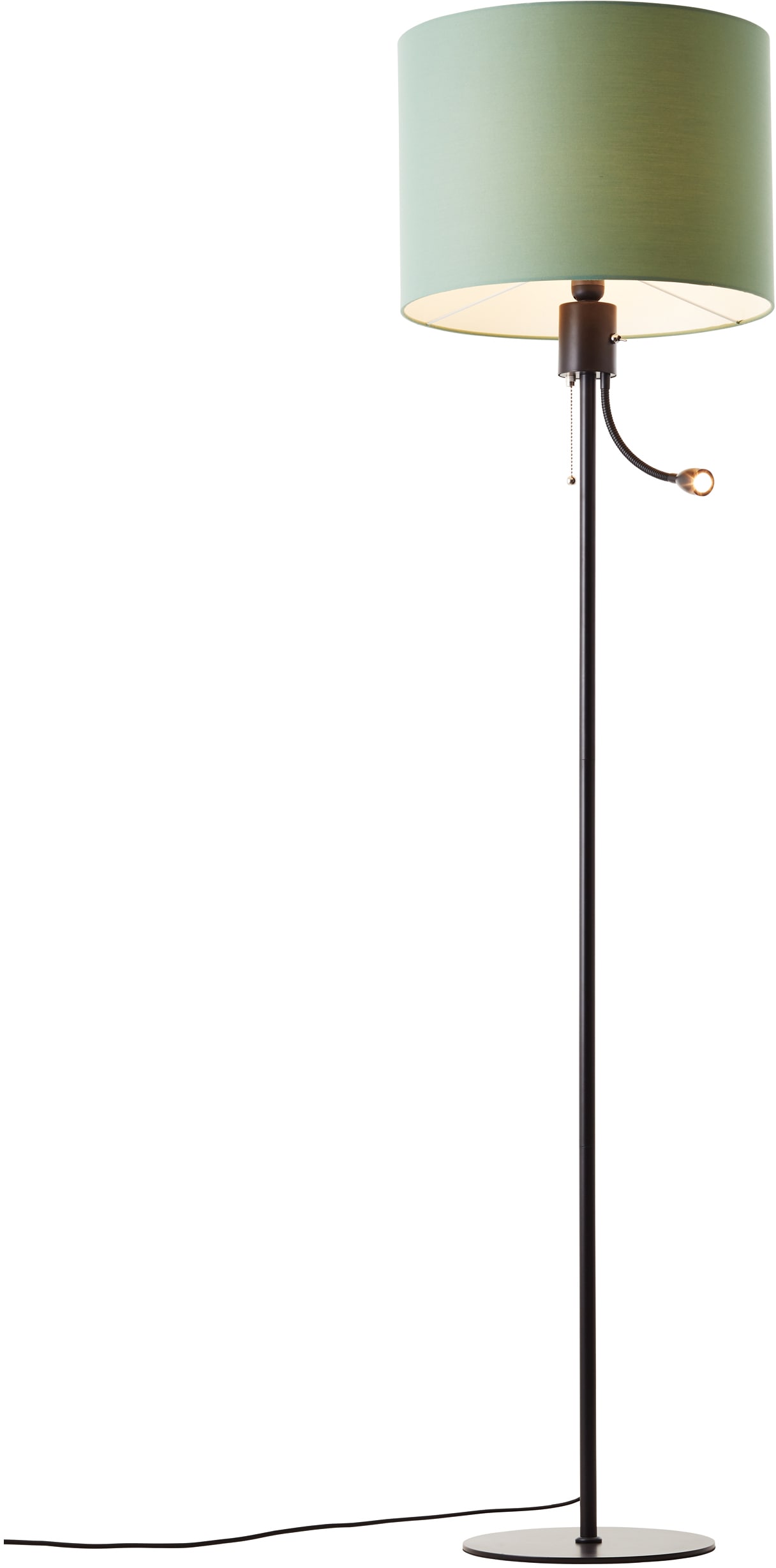 Places of einstellbar,getrennt Textilschirm | BAUR Leselicht,flexibel Stehlampe 2 »Elijah«, Style schaltbar mit und flammig-flammig