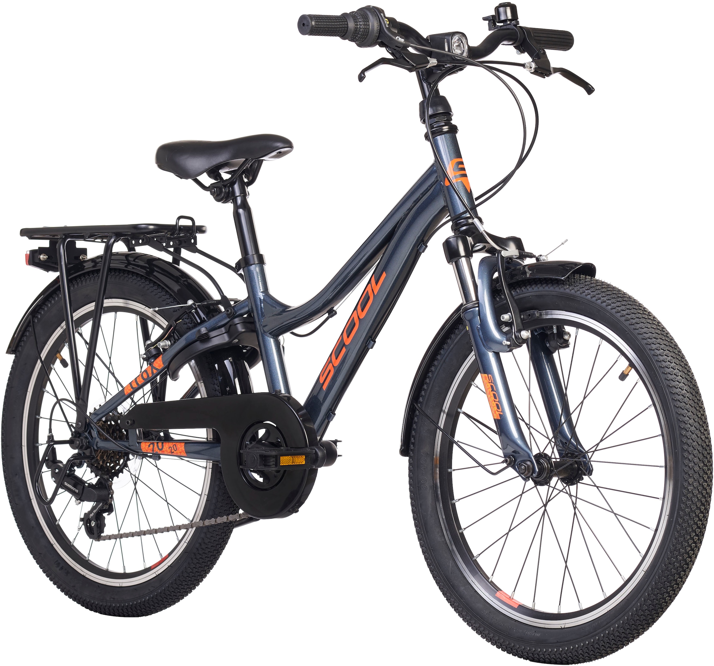 S’COOL Kinderfahrrad »S'COOL troX«, 6 Gang, Shimano, Kettenschaltung