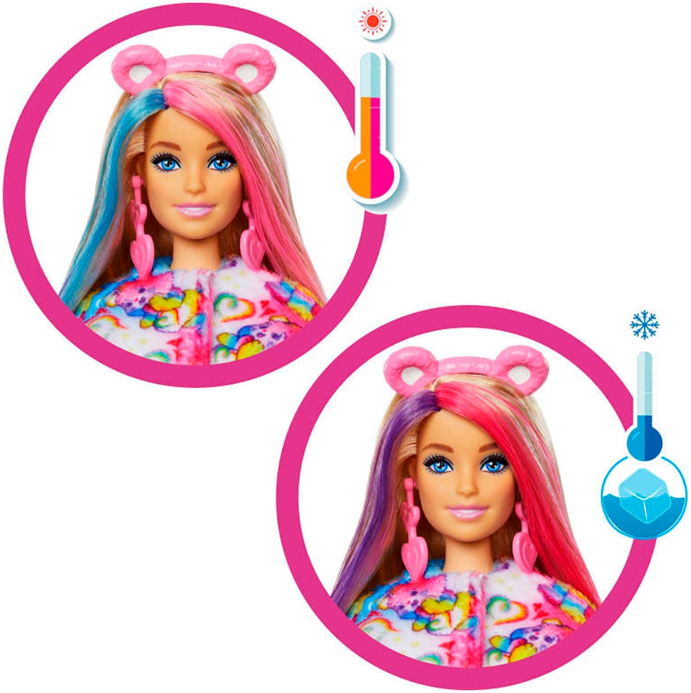 Barbie Anziehpuppe »Cutie Reveal Glücksbärchis Zusammengehörigkeitsbärchi«