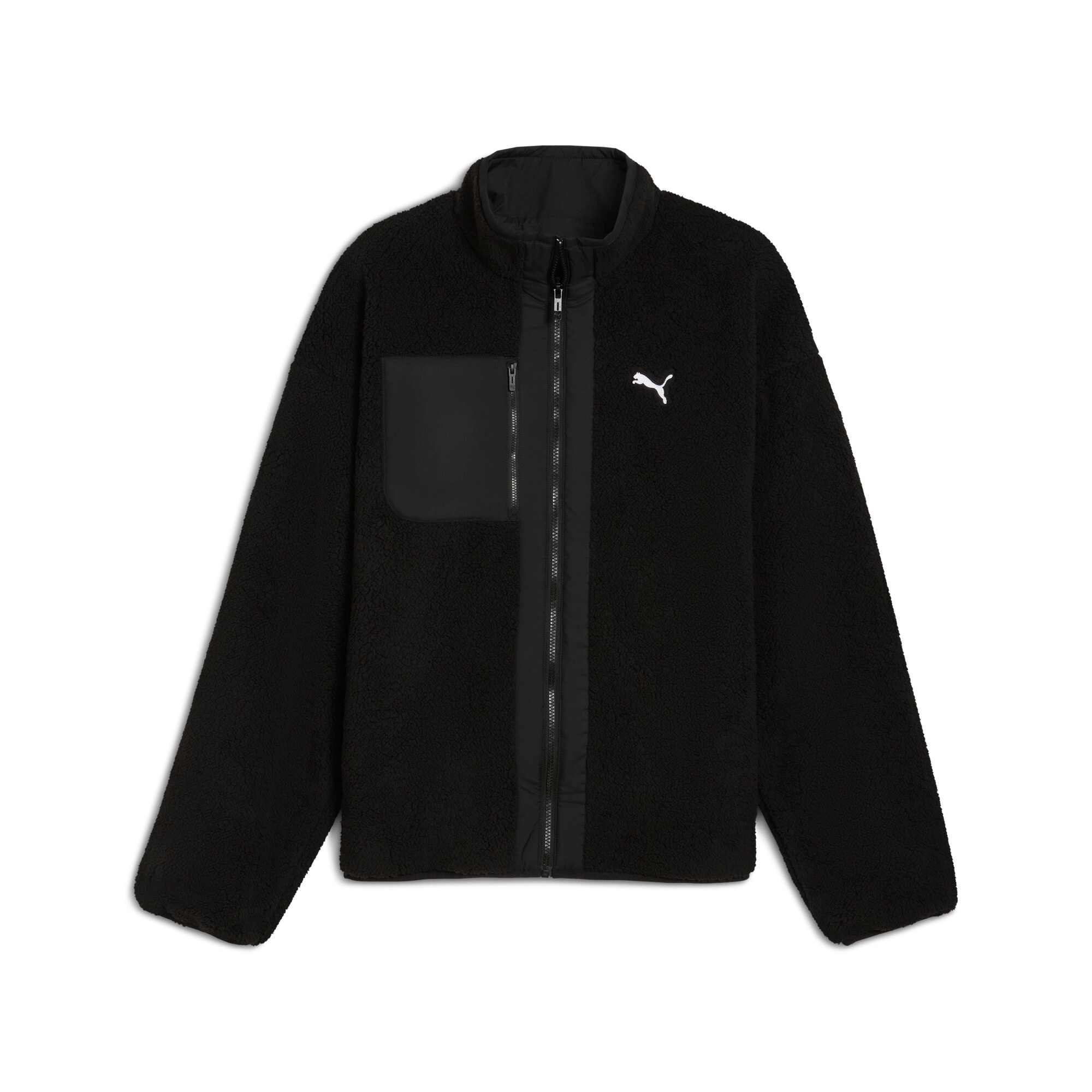 PUMA Winterjacke "REVERSIBLE HYBRID SHERPA JACKET", mit Kapuze günstig online kaufen