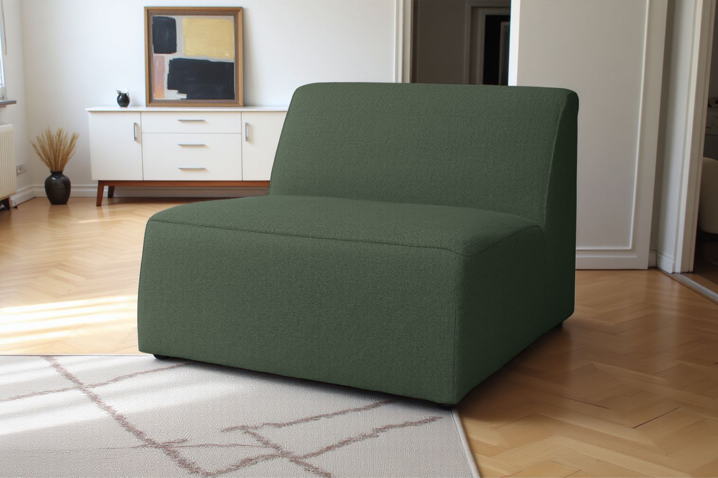 INOSIGN Sofa-Mittelelement »Koa, Sofamodul, passend zur Serie KOA,«, in Webstoff