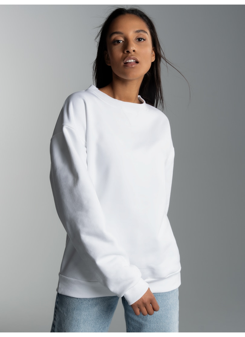 Trigema Sweatshirt »TRIGEMA Basic Sweatshirt mit weicher Innenseite«