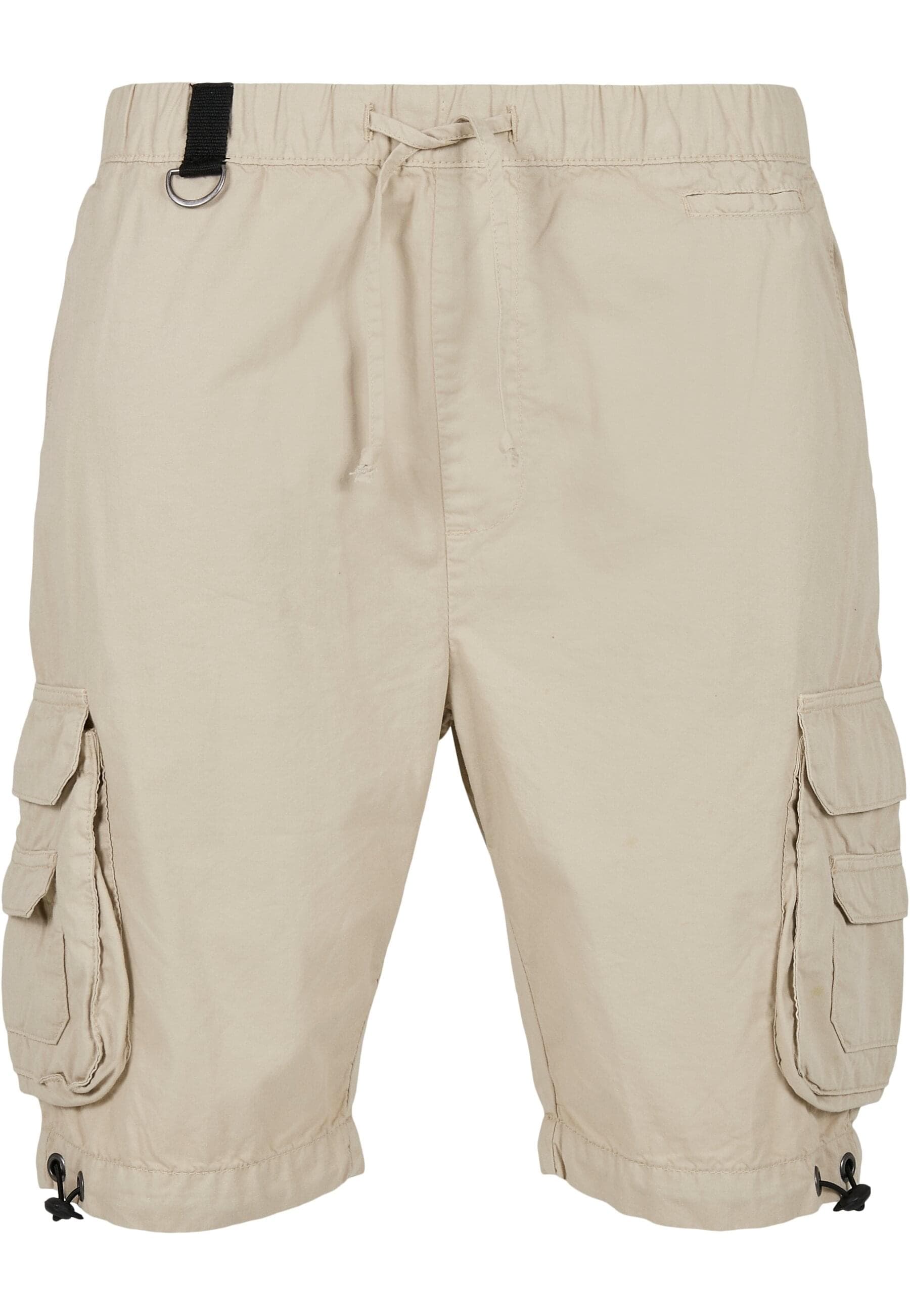 Stoffhose »Urban Classics Herren Double Pocket Cargo Shorts«, (1 tlg.)