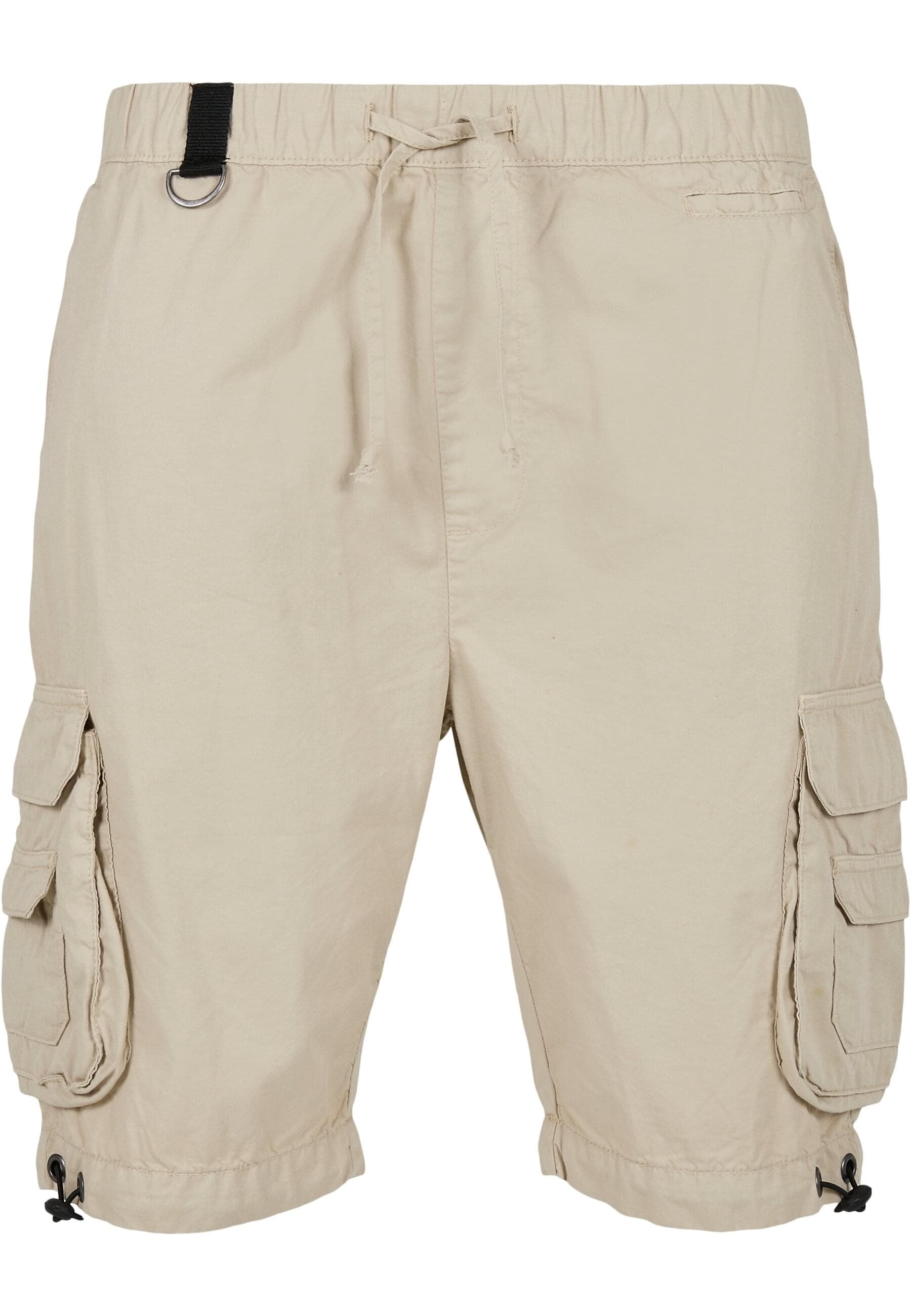 URBAN CLASSICS Stoffhose »Urban Classics Herren Double Pocket Cargo Shorts«, (1 tlg.)