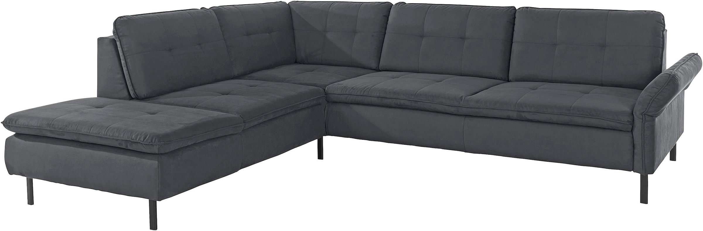 INOSIGN Ecksofa »Birkholm L-Form«, Armlehnverstellung, auch in Easy Clean Bezug - mit Wasser zu reinigen