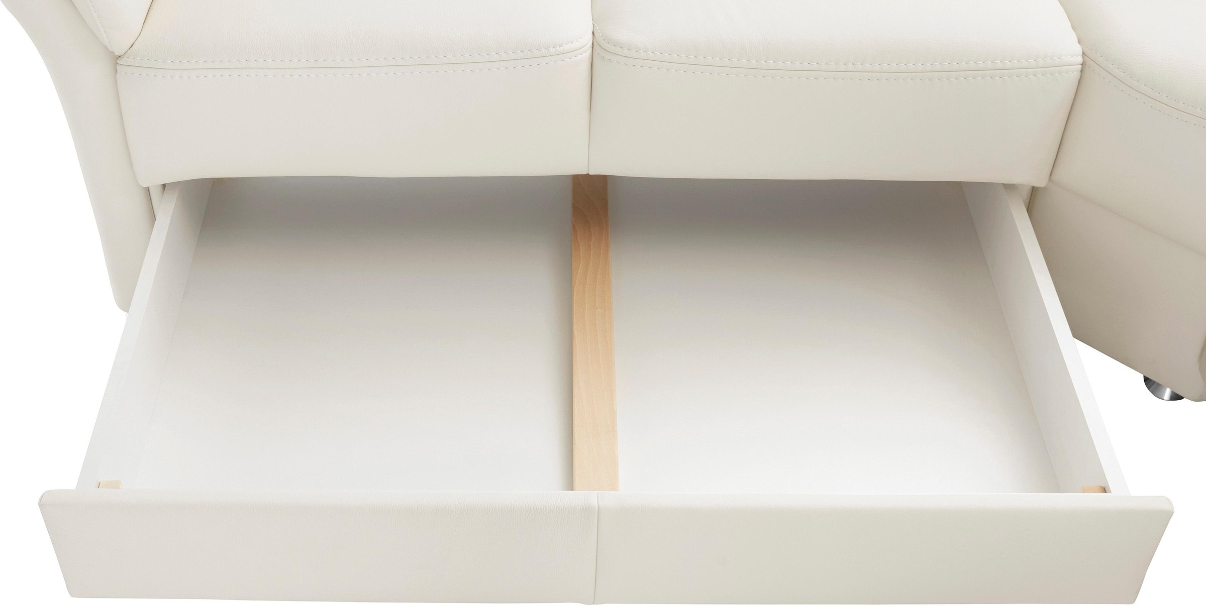 Places of Style Ecksofa »Sardinien L-Form«, mit Kopfteilverstellung, wahlweise mit Bettfunktion