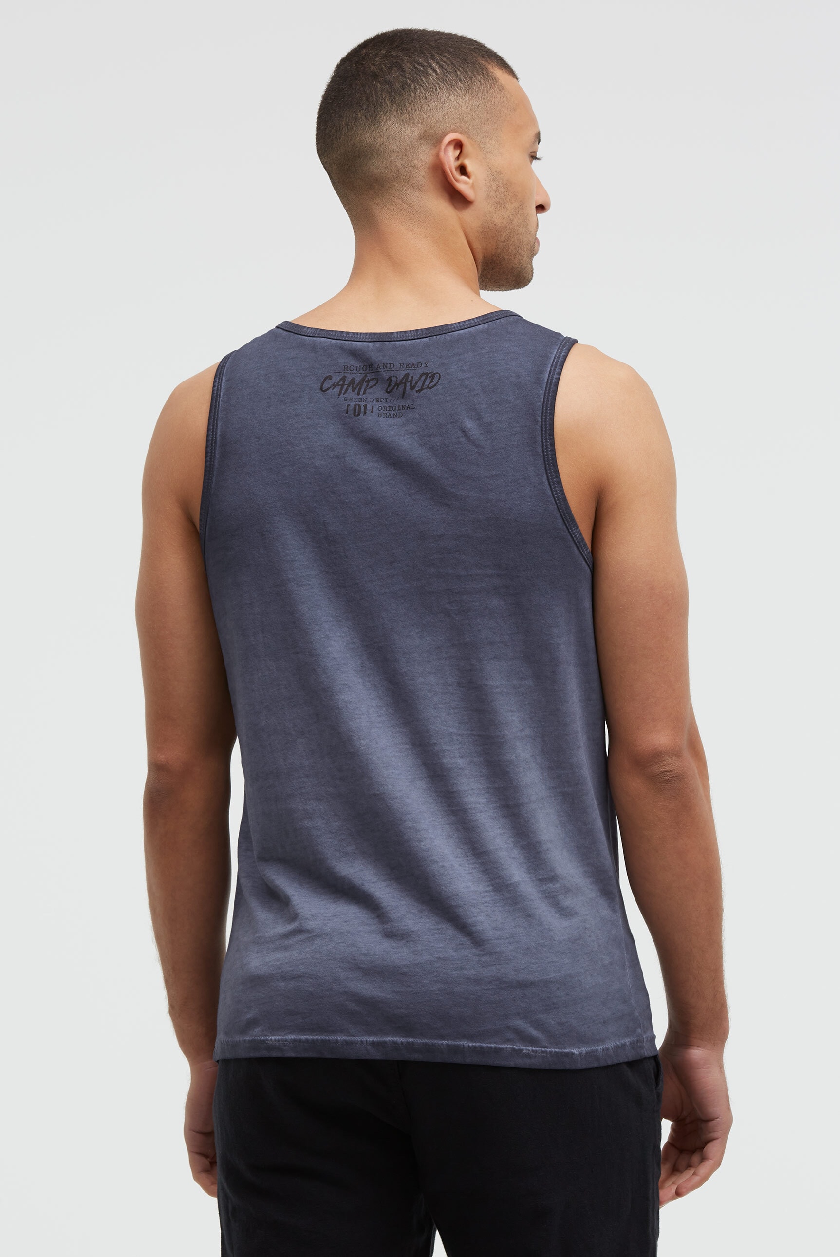 CAMP DAVID Tanktop aus Baumwolle