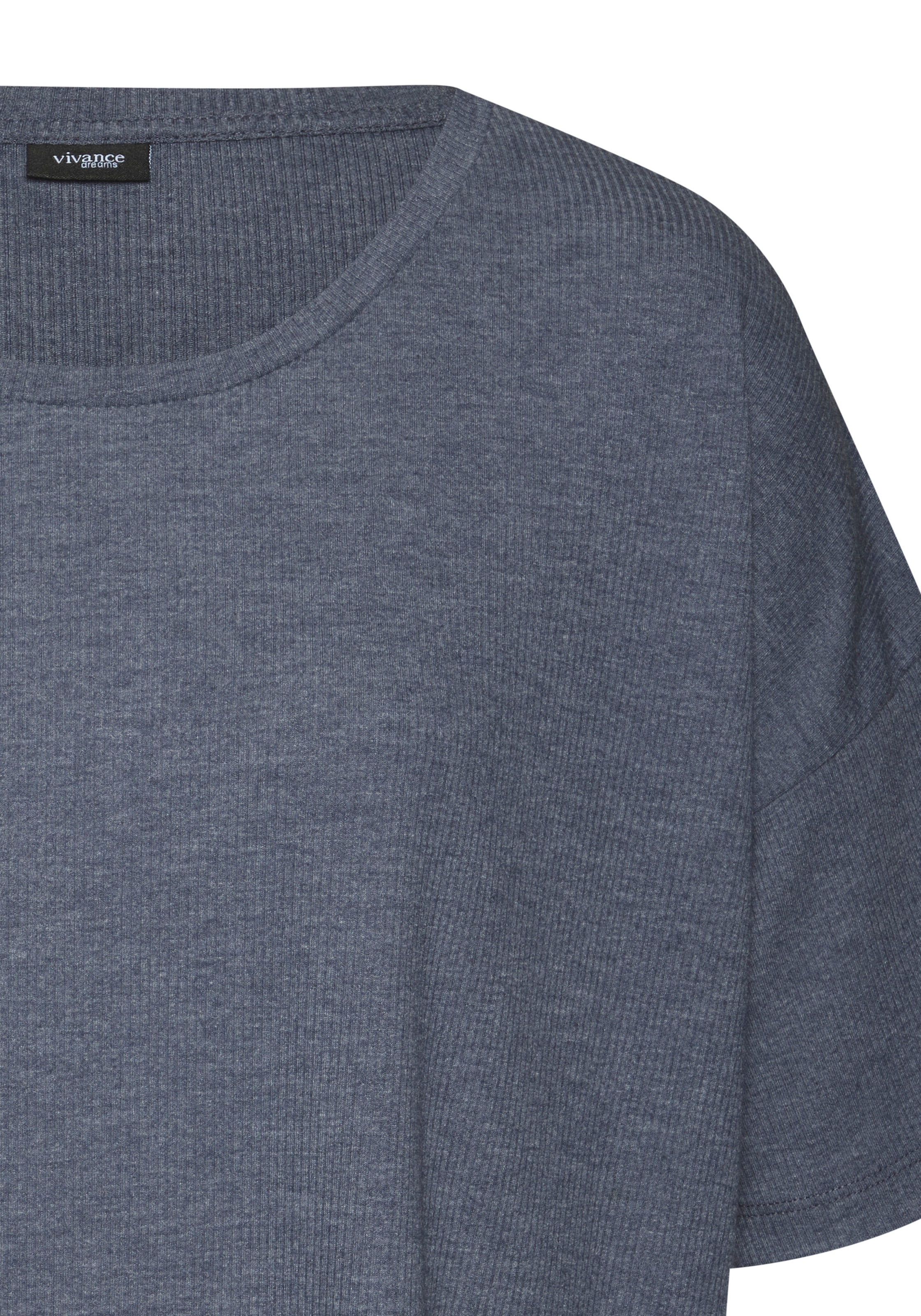Vivance Dreams T-Shirt, in weicher Rippqualität