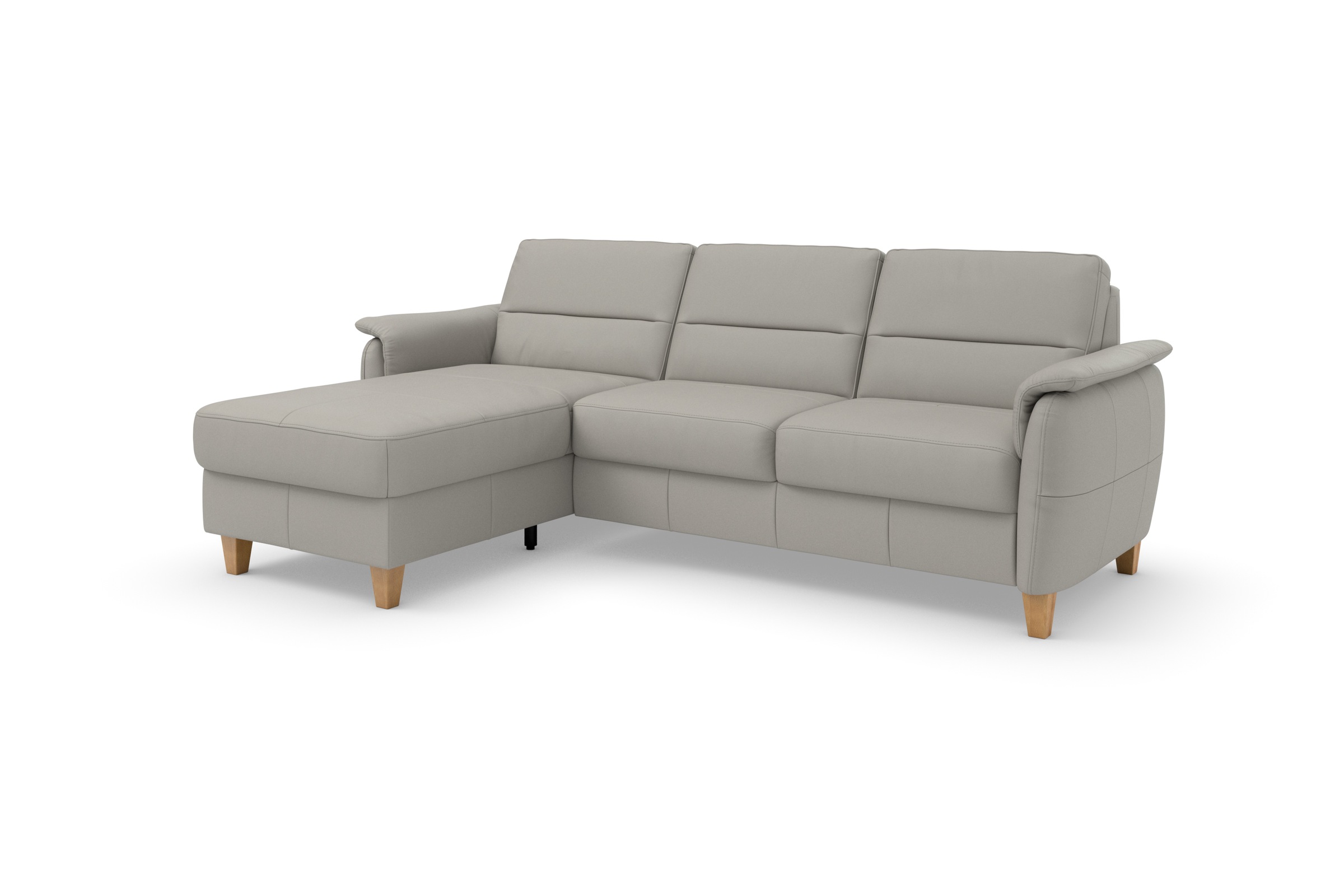 Home affaire Ecksofa »Palmera L-Form«, Federkern, wahlweise mit Bettfunktion und mit/ohne Bettkasten