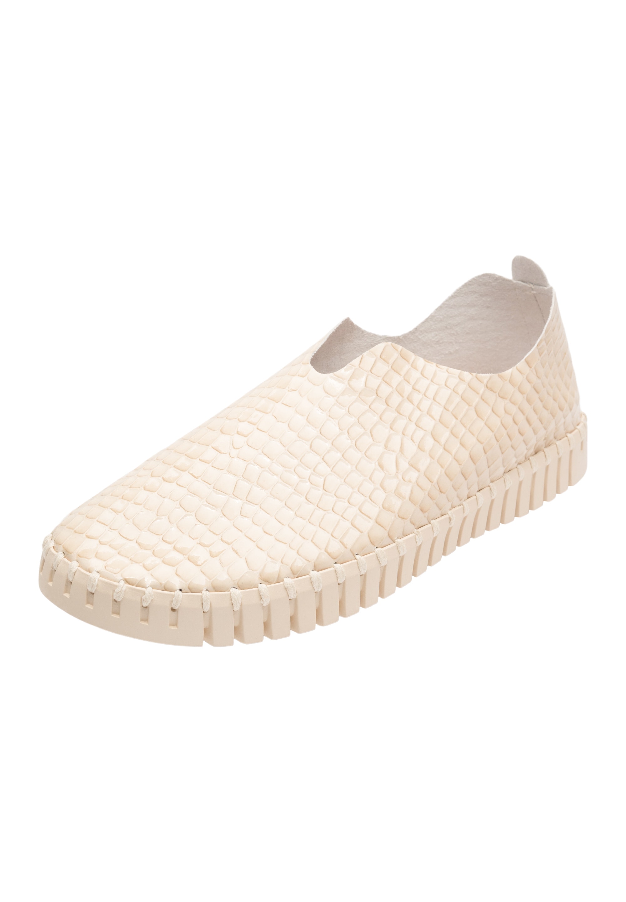 Ilse Jacobsen Slipper »TULIP3031«, Flexible Laufsohle, Naturkautschuk, Kroko-Muster