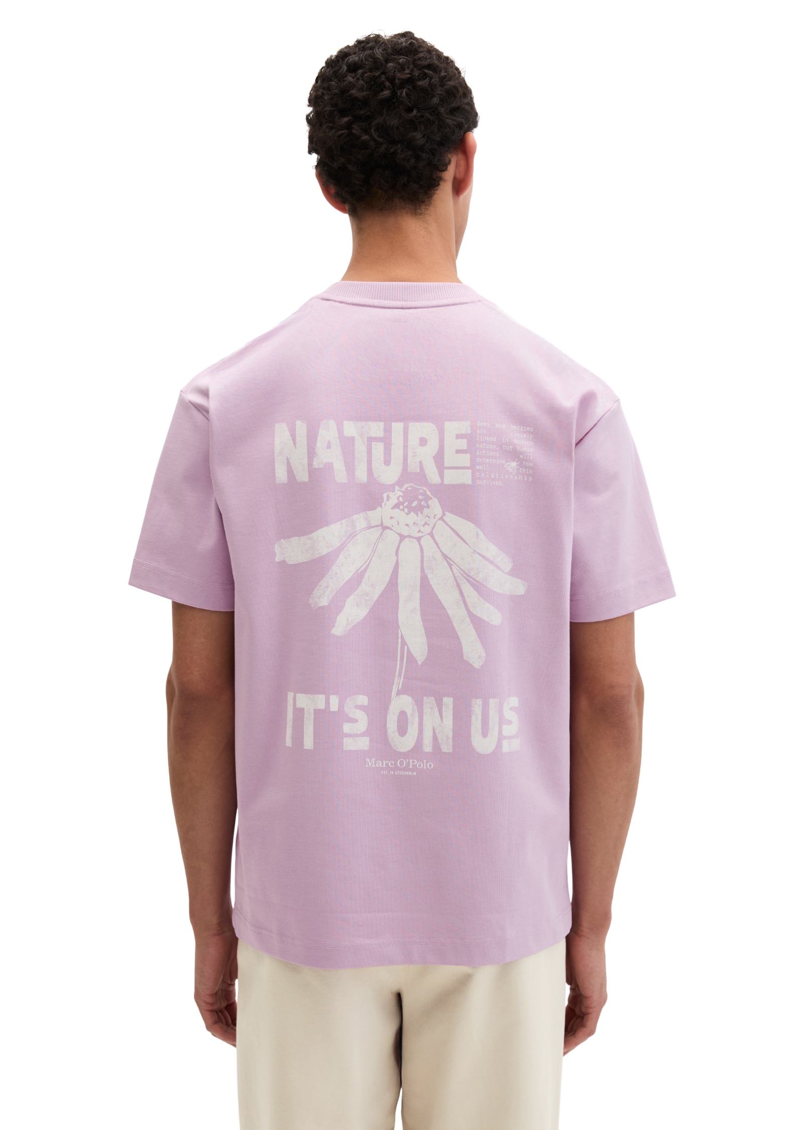 Marc O'Polo T-Shirt loose fit mit Rückenprint