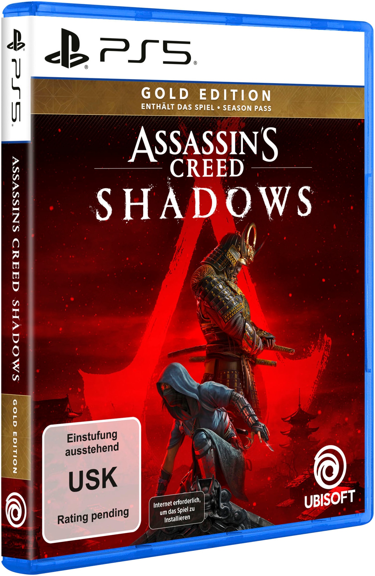 UBISOFT Spielesoftware »Assassin's Creed Shadows Gold Edition«, PlayStation 5