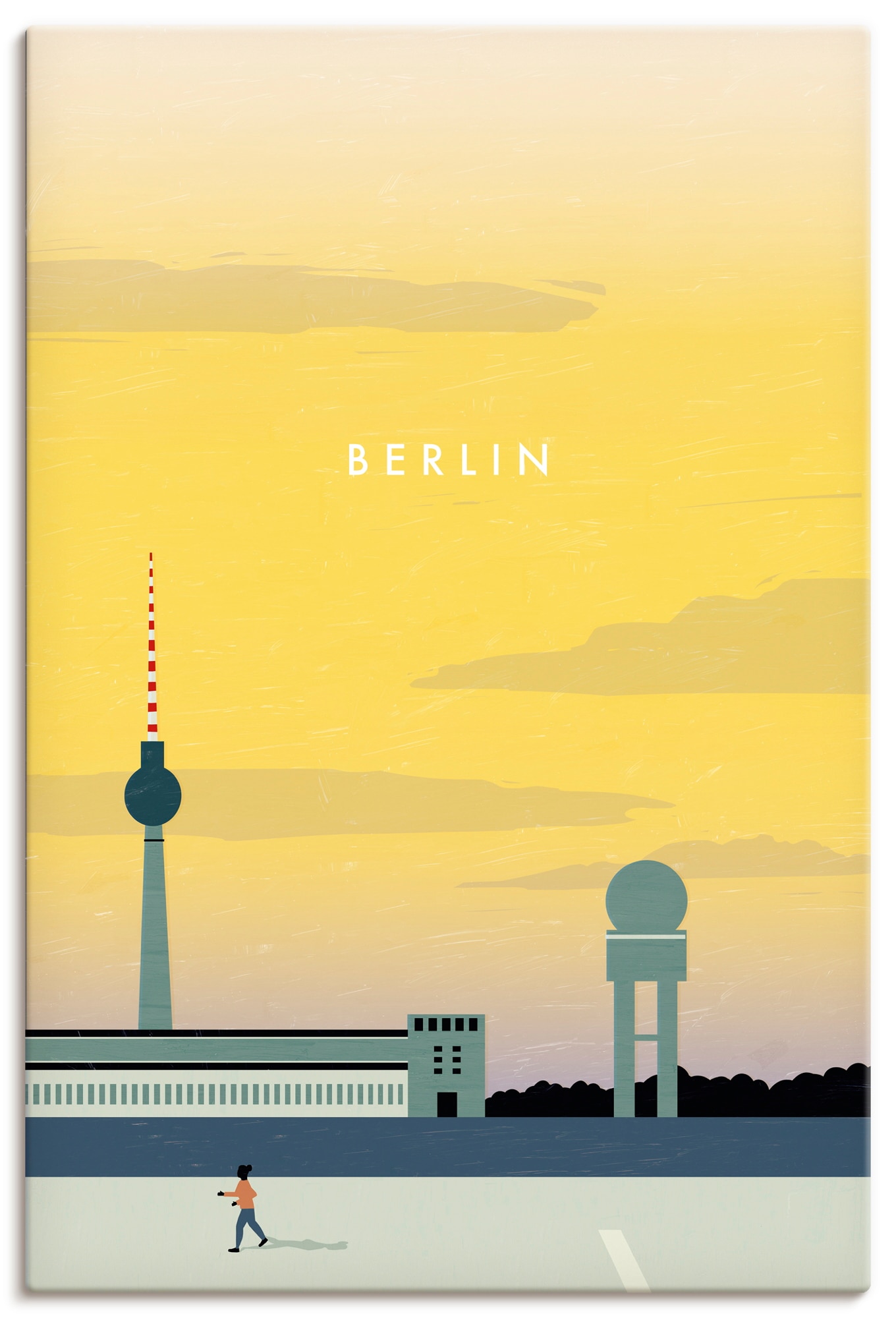 Artland Wandbild "Berlin" 1 Stk. tlg. als Alubild, Leinwandbild, Poster, Wandaufkleber in verschied. Größen