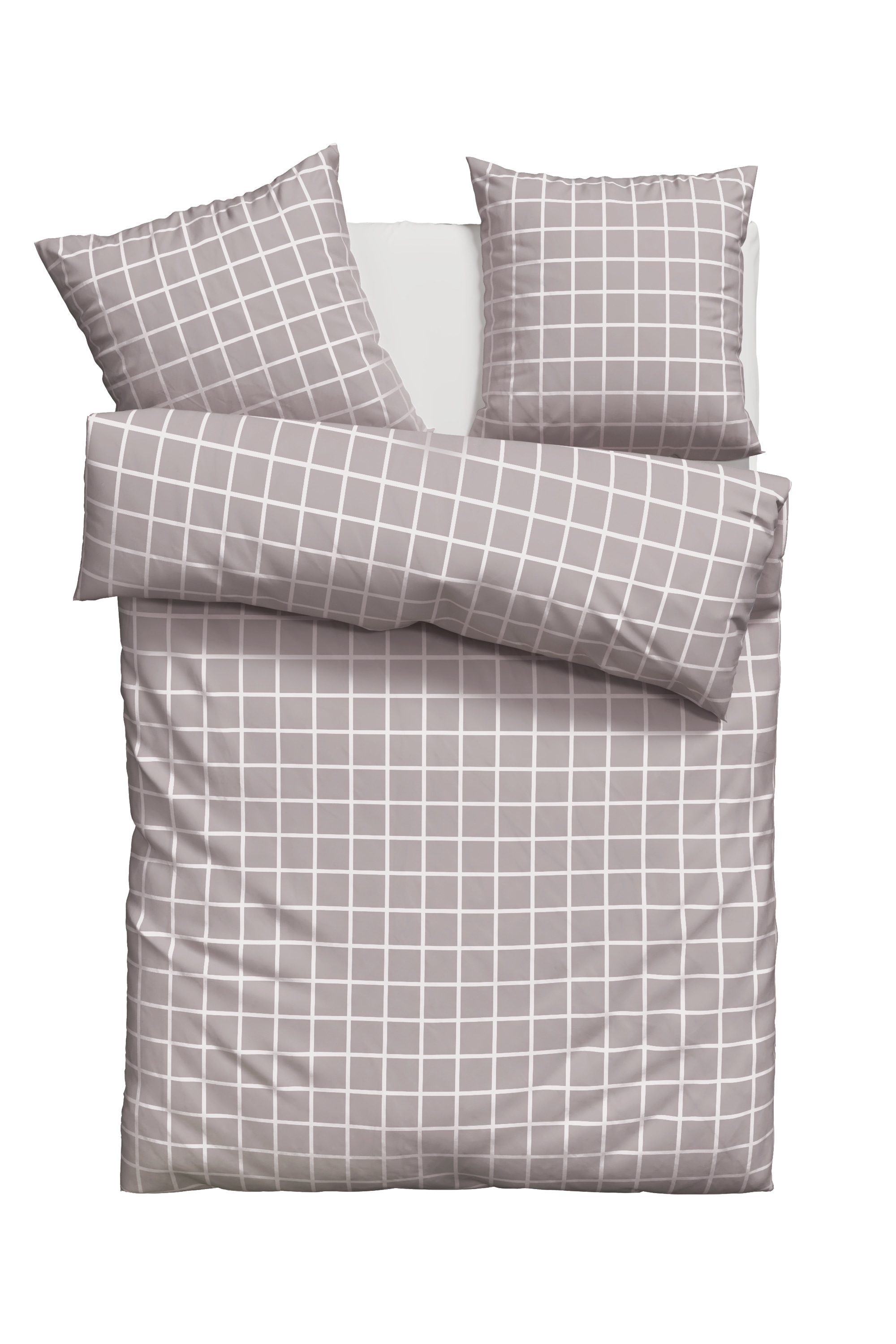 OTTO home Bettwäsche "Eemil" 2 Stk. tlg. karierte Bettwäsche aus Baumwolle günstig online kaufen