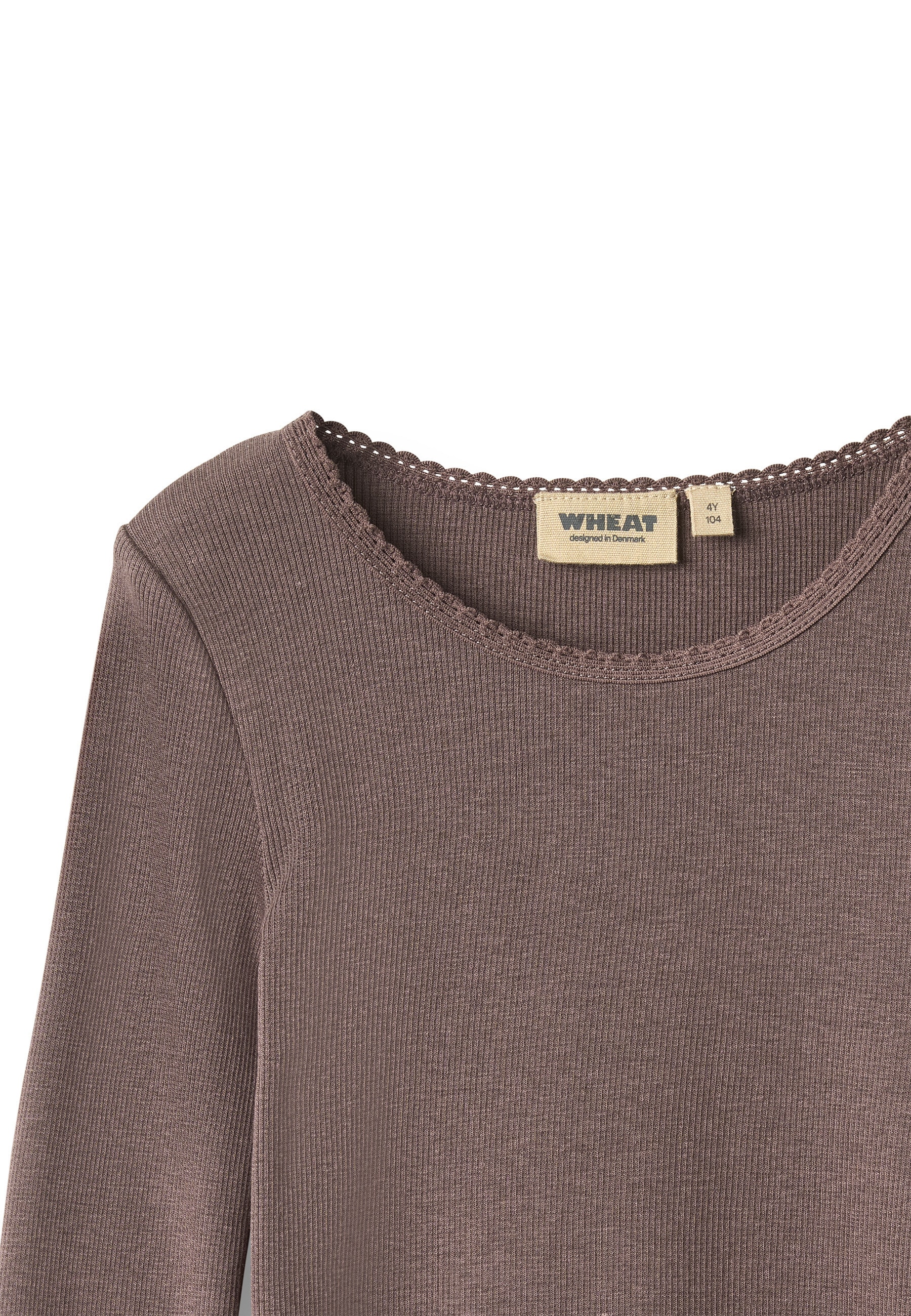WHEAT Longsleeve »WHEAT Rippen-T-Shirt L/S Reese« 1