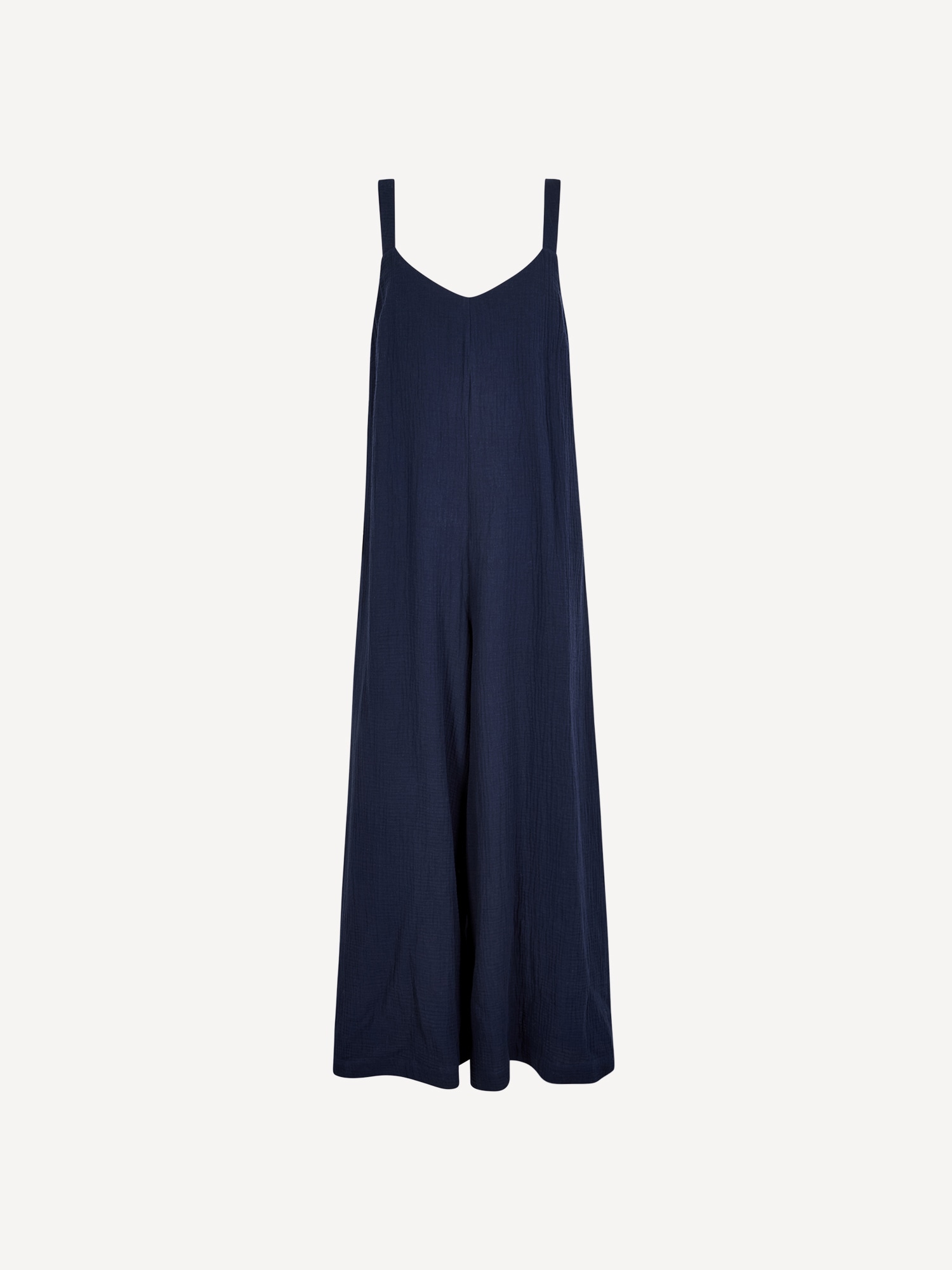 Apricot Jumpsuit »Jumpsuit aus strukturierter Baumwolle« mit weitem Bein