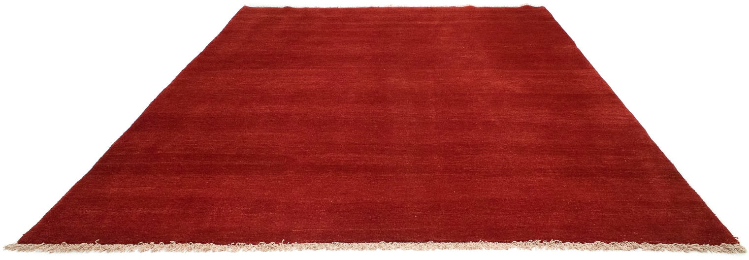 morgenland Wollteppich »Gabbeh rot«, handgeknüpft Teppich | rechteckig, handgeknüpft BAUR