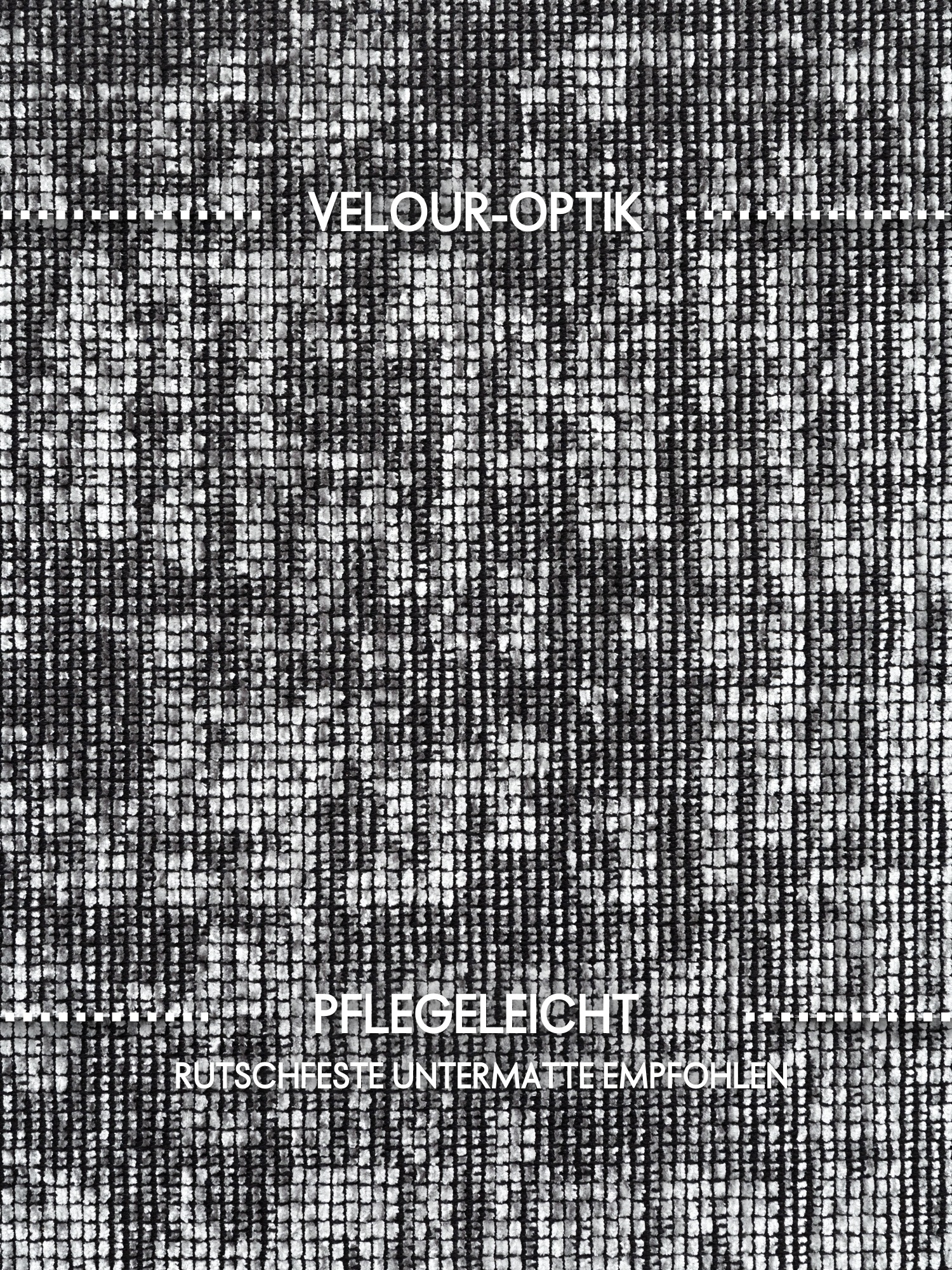 Thumbnail - ELLE DECORATION Teppich "Prisma" rechteckig 5 mm Höhe Glanz-Effekt, Karo Design, Kachel-Optik, Wohnzimmer, Schlafzimmer,...